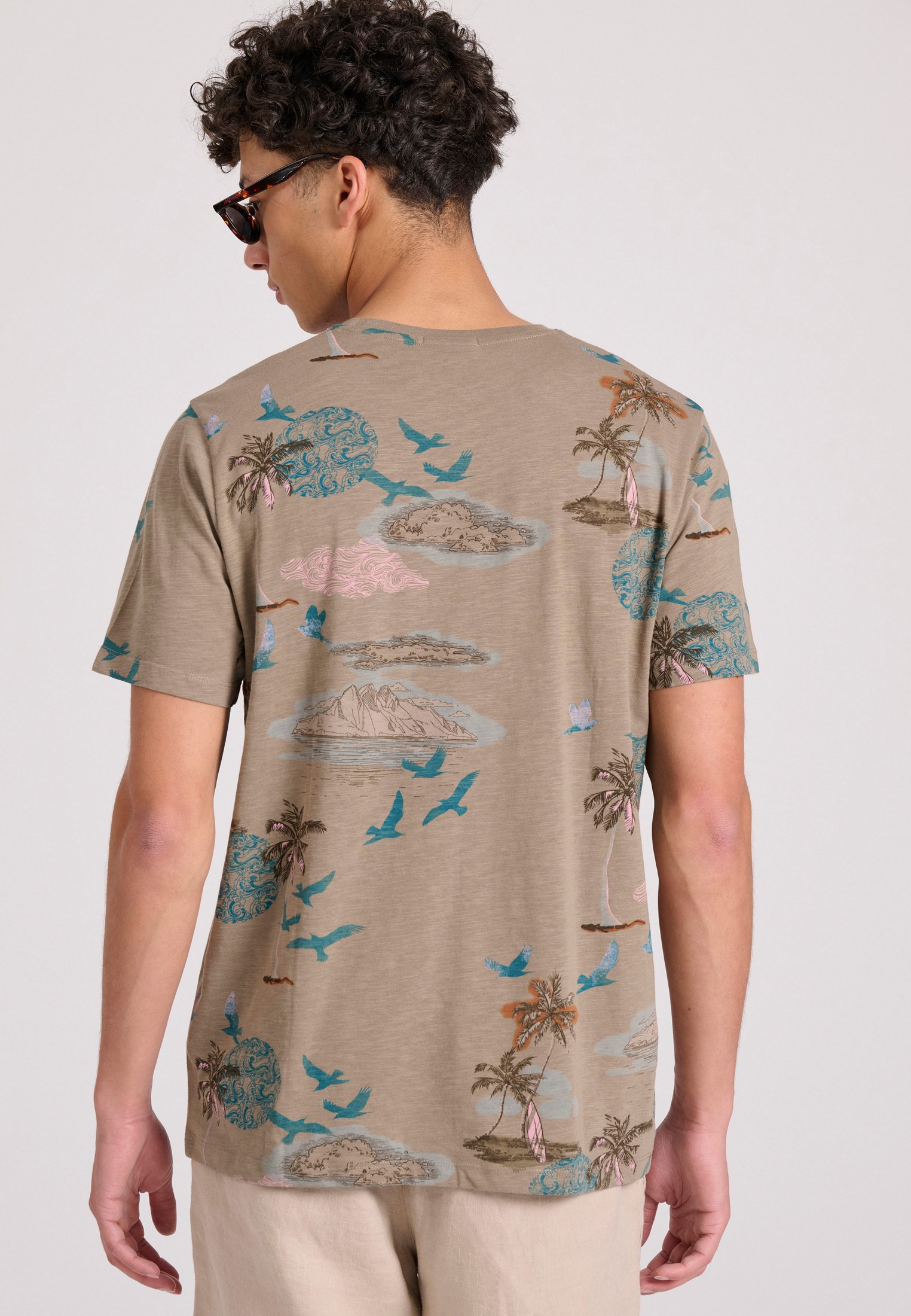 Men's Shirts Funky Buddha Brown