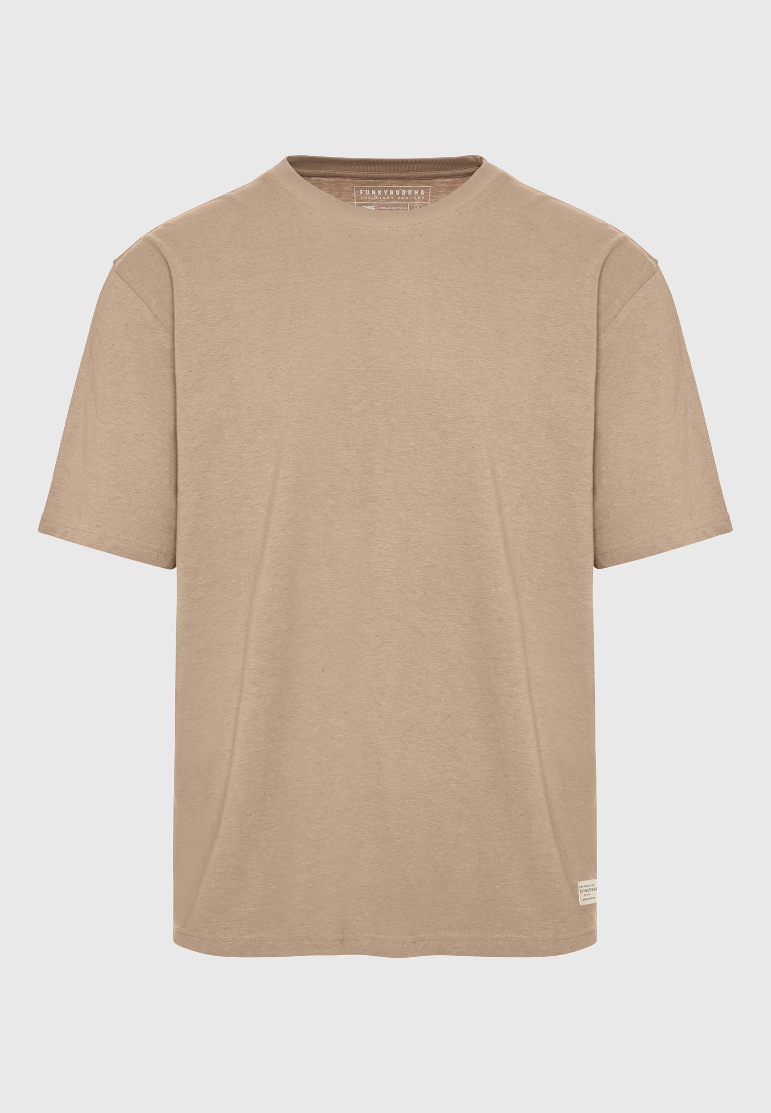 Men's T-Shirts Funky Buddha Brown