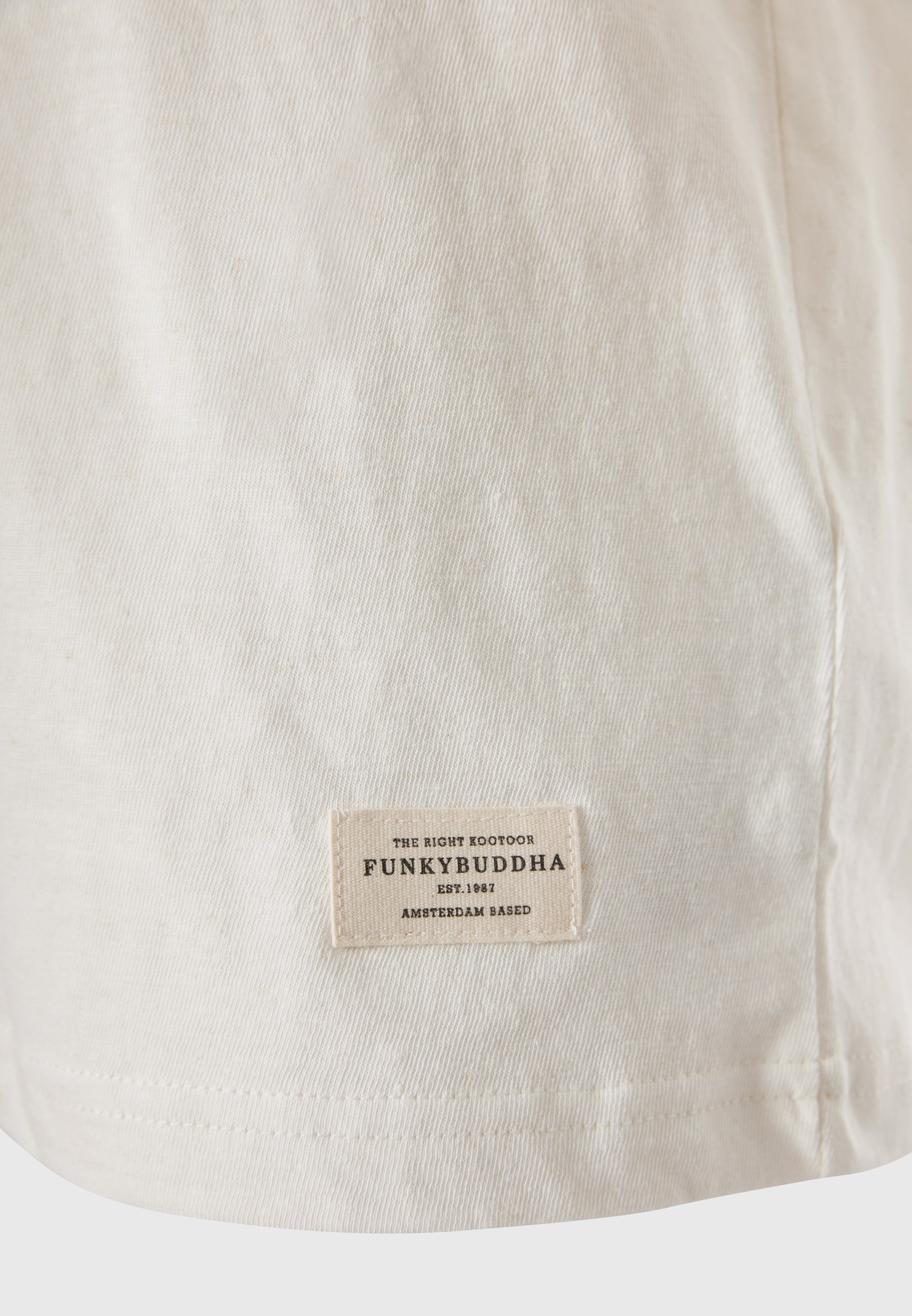 Men's T-Shirts Funky Buddha White