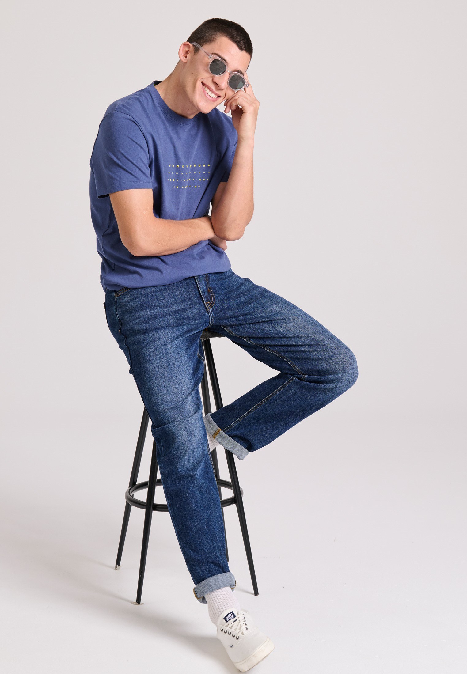 Men's Jeans Funky Buddha Blue