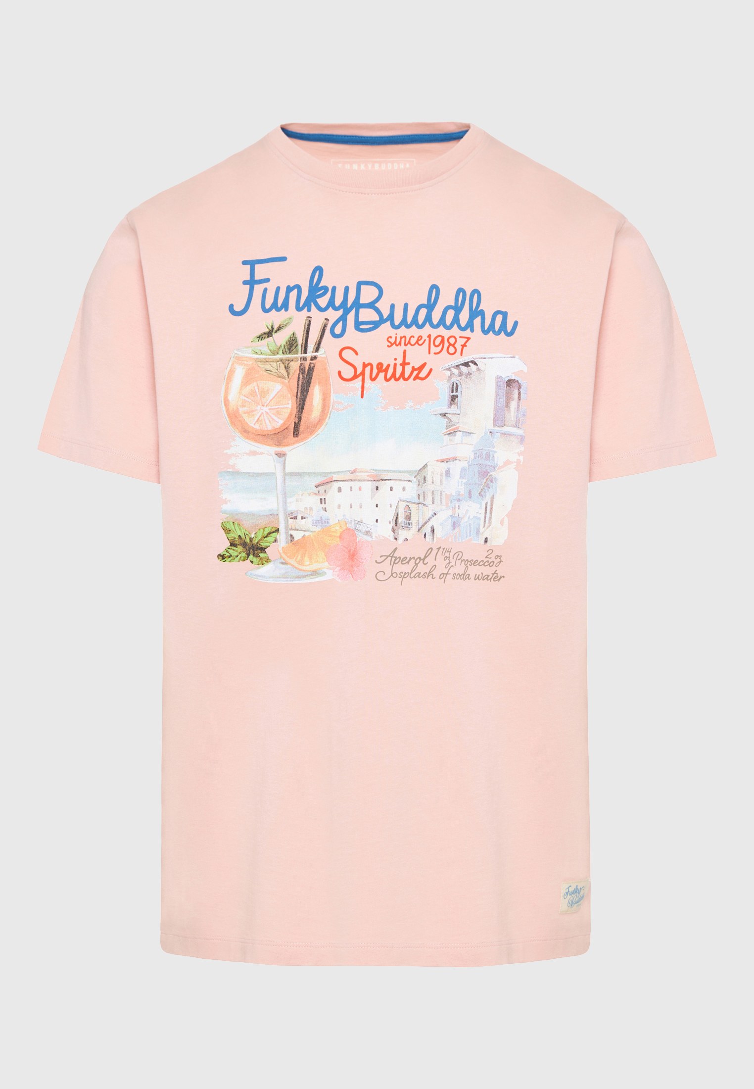 Men's Shirts Funky Buddha Pink