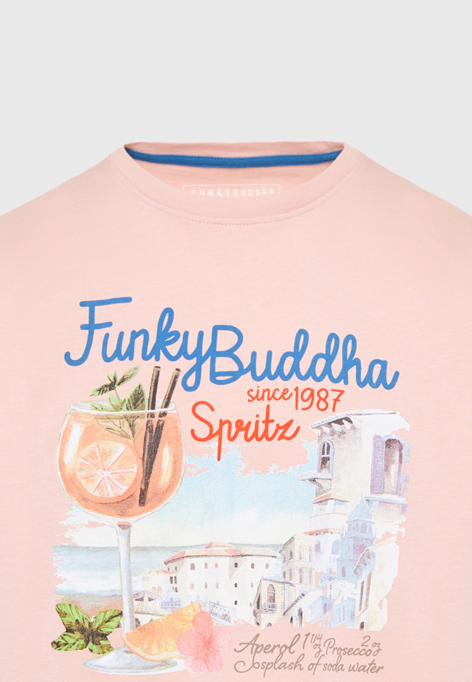 Men's Shirts Funky Buddha Pink