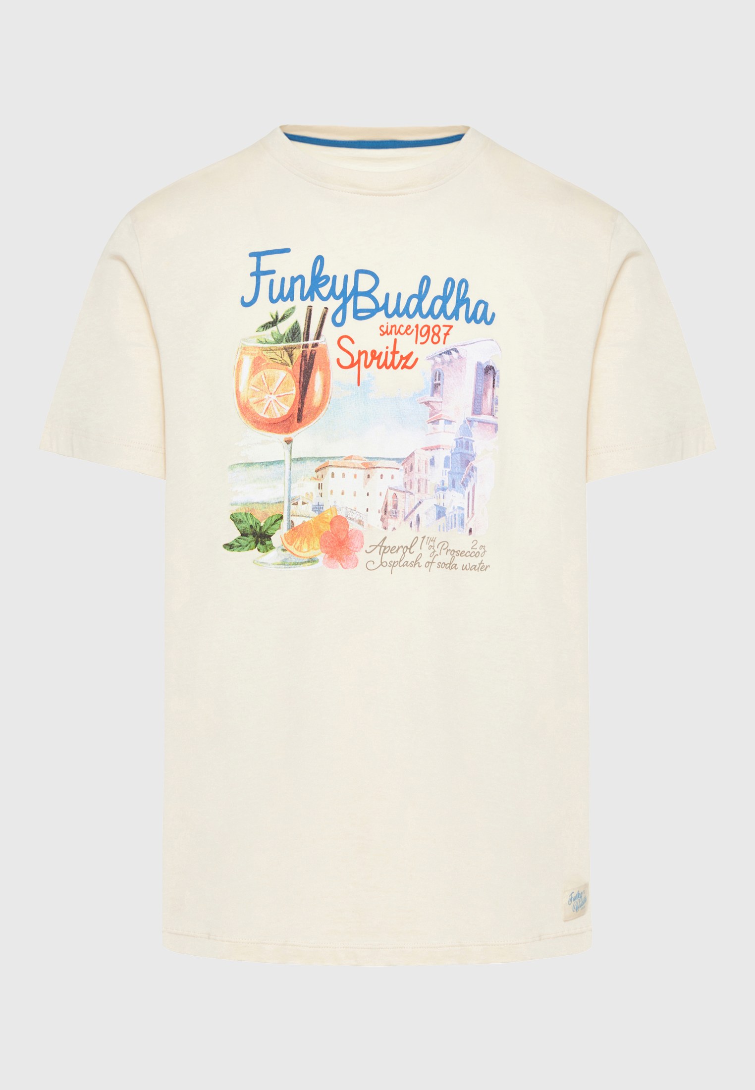 Men's Shirts Funky Buddha White
