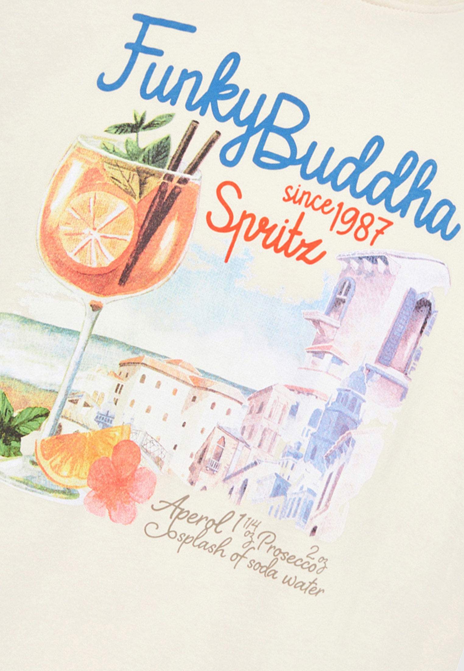 Men's Shirts Funky Buddha White