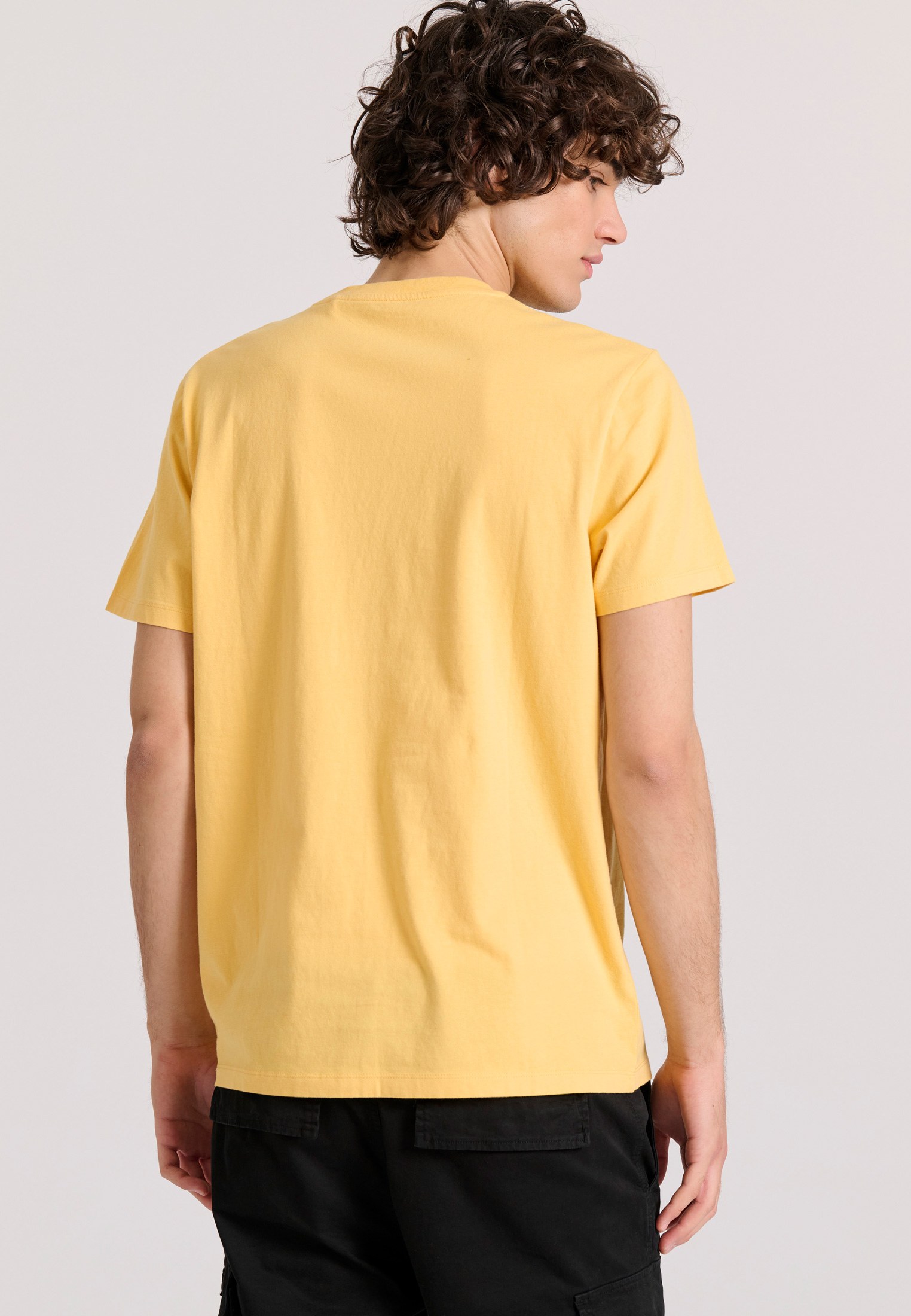 Men's Shirts Funky Buddha Yellow