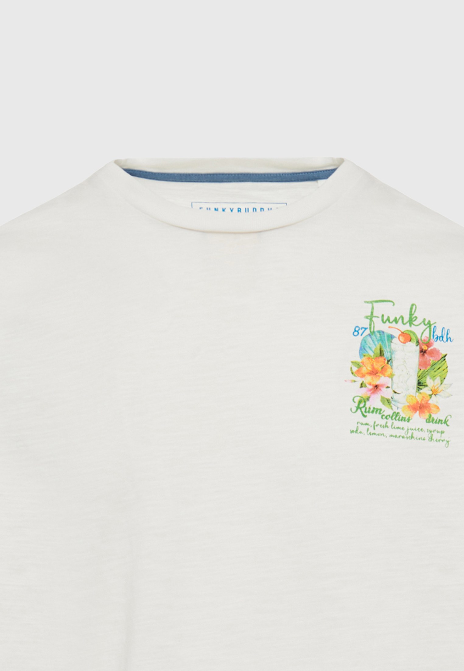 Men's Shirts Funky Buddha White