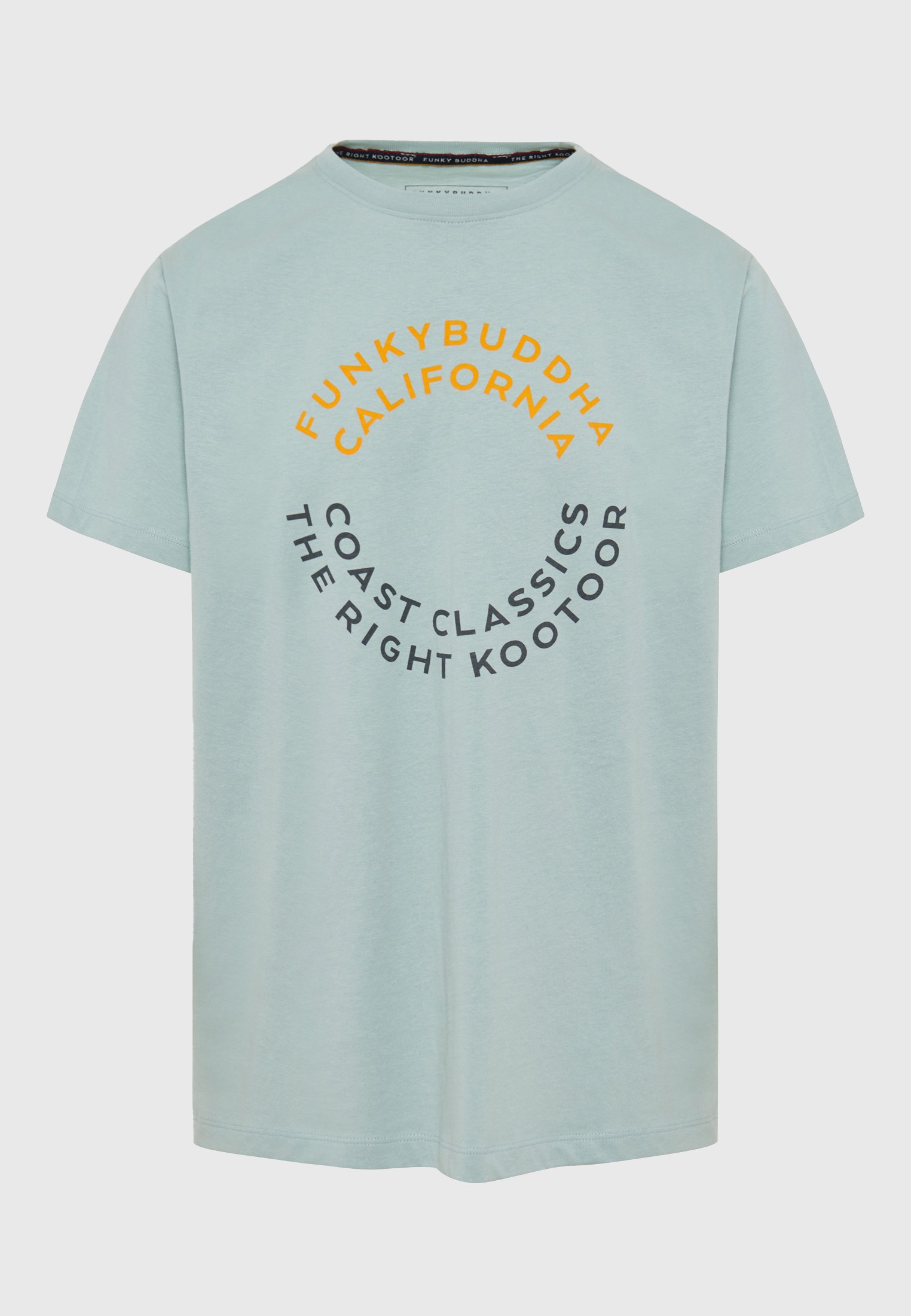 T-shirt με text artwork τύπωμα στο στήθος φωτογραφία