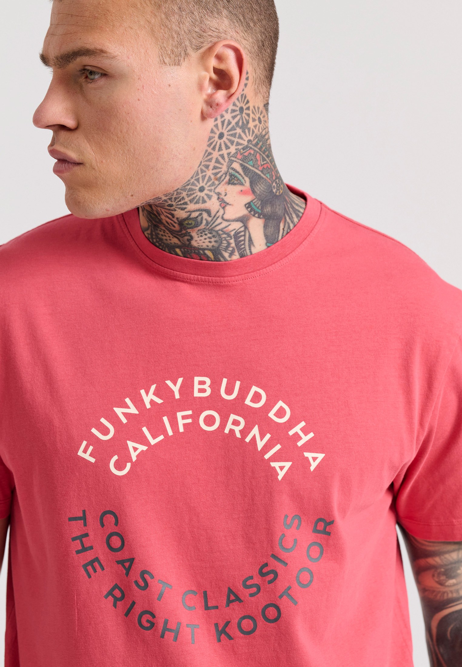 Men's Shirts Funky Buddha Red