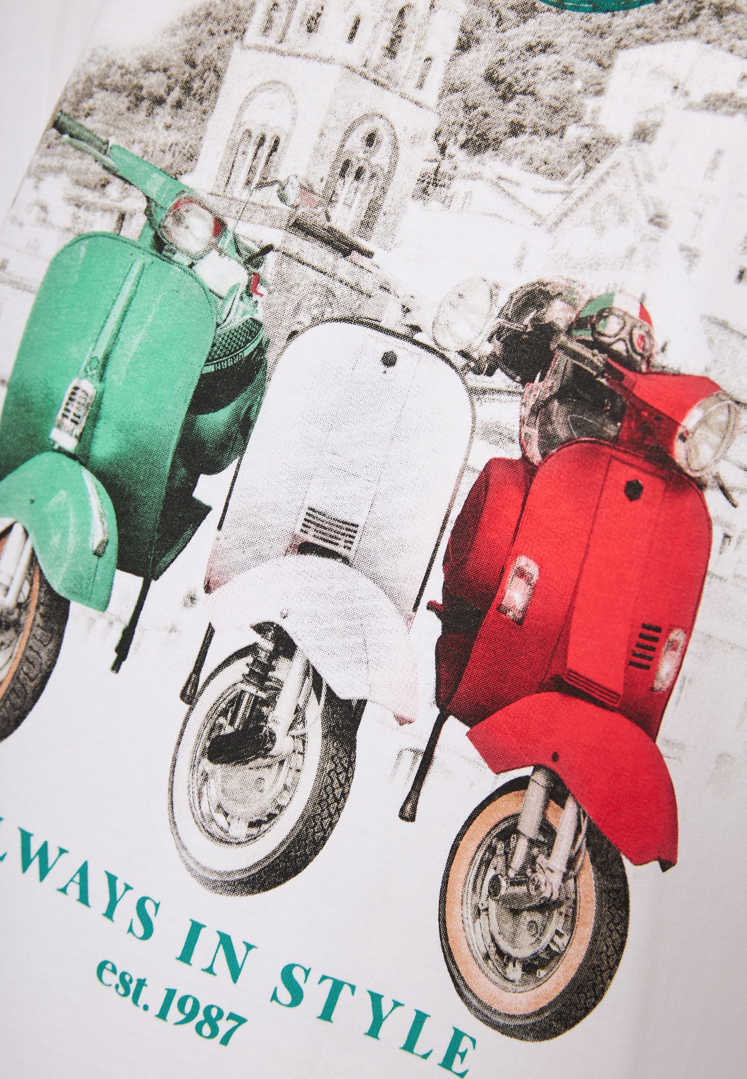 Men's Shirts Funky Buddha White