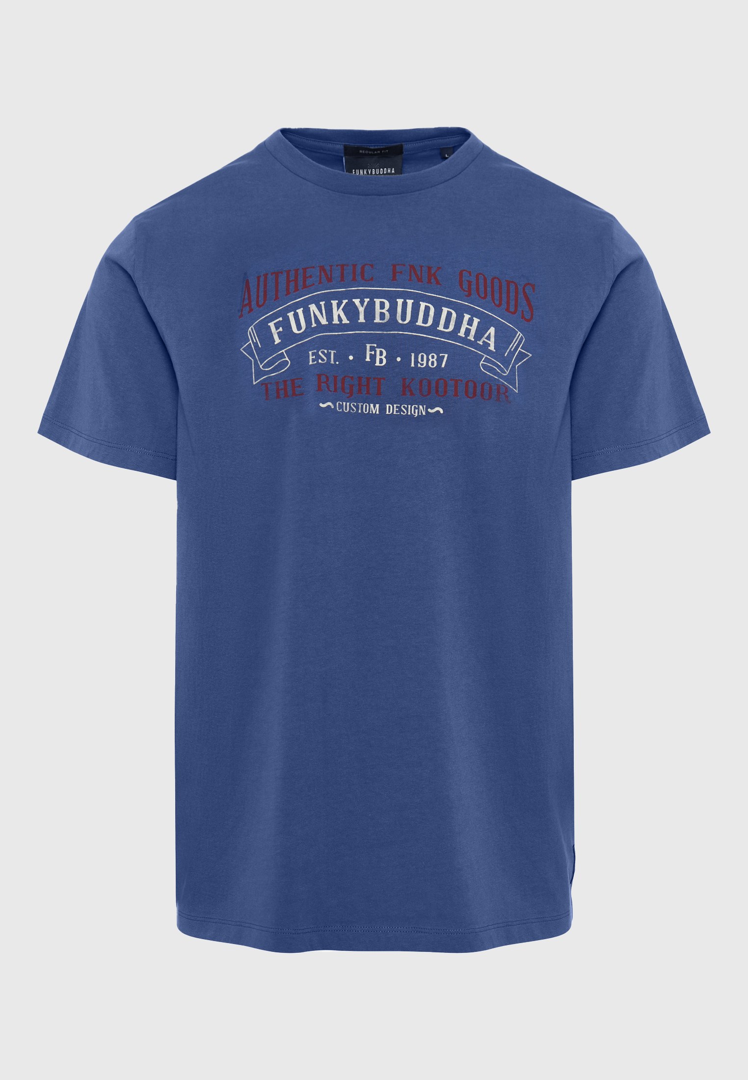 Men's Shirts Funky Buddha Blue