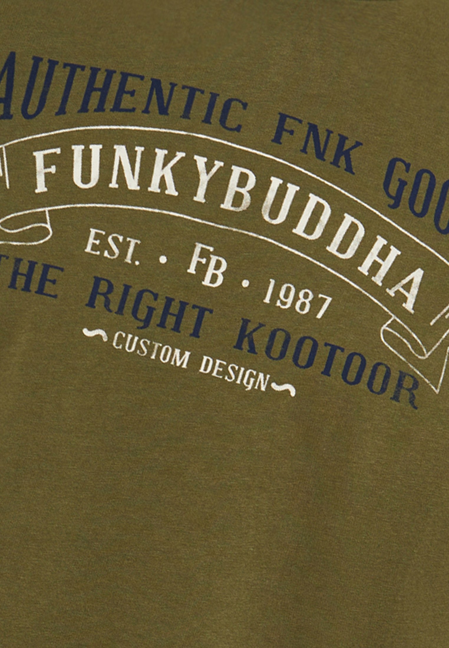 Men's Shirts Funky Buddha Khaki