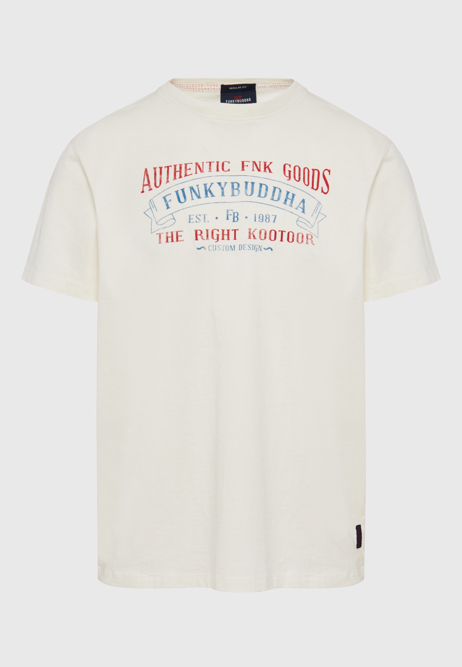 Men's Shirts Funky Buddha White