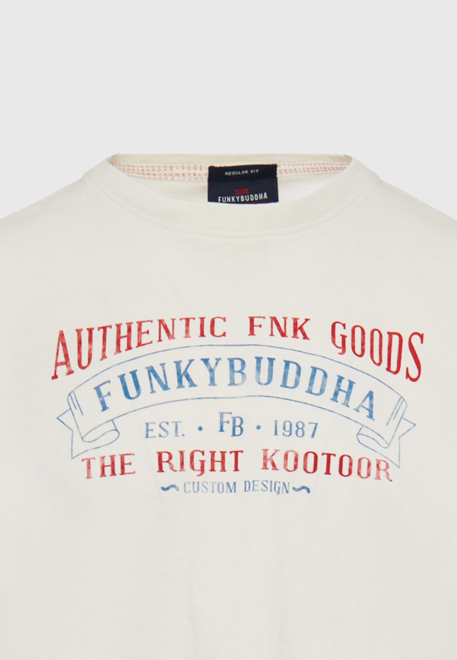 Men's Shirts Funky Buddha White