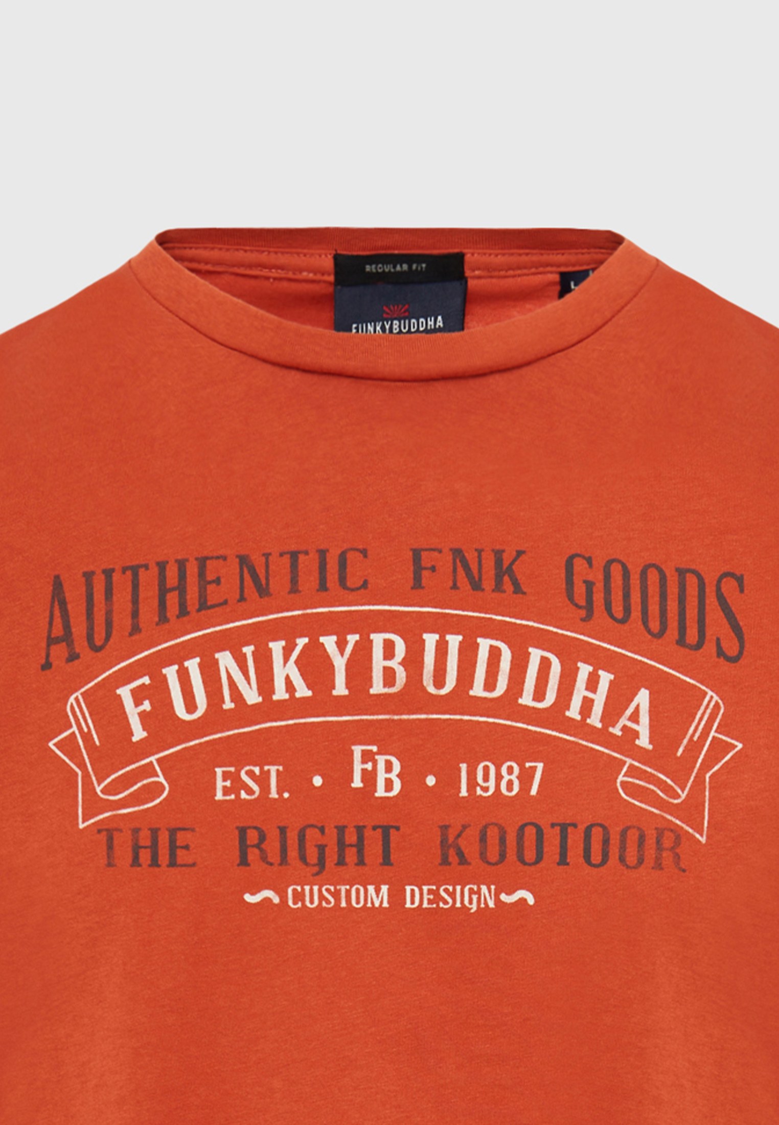 Men's Shirts Funky Buddha Red