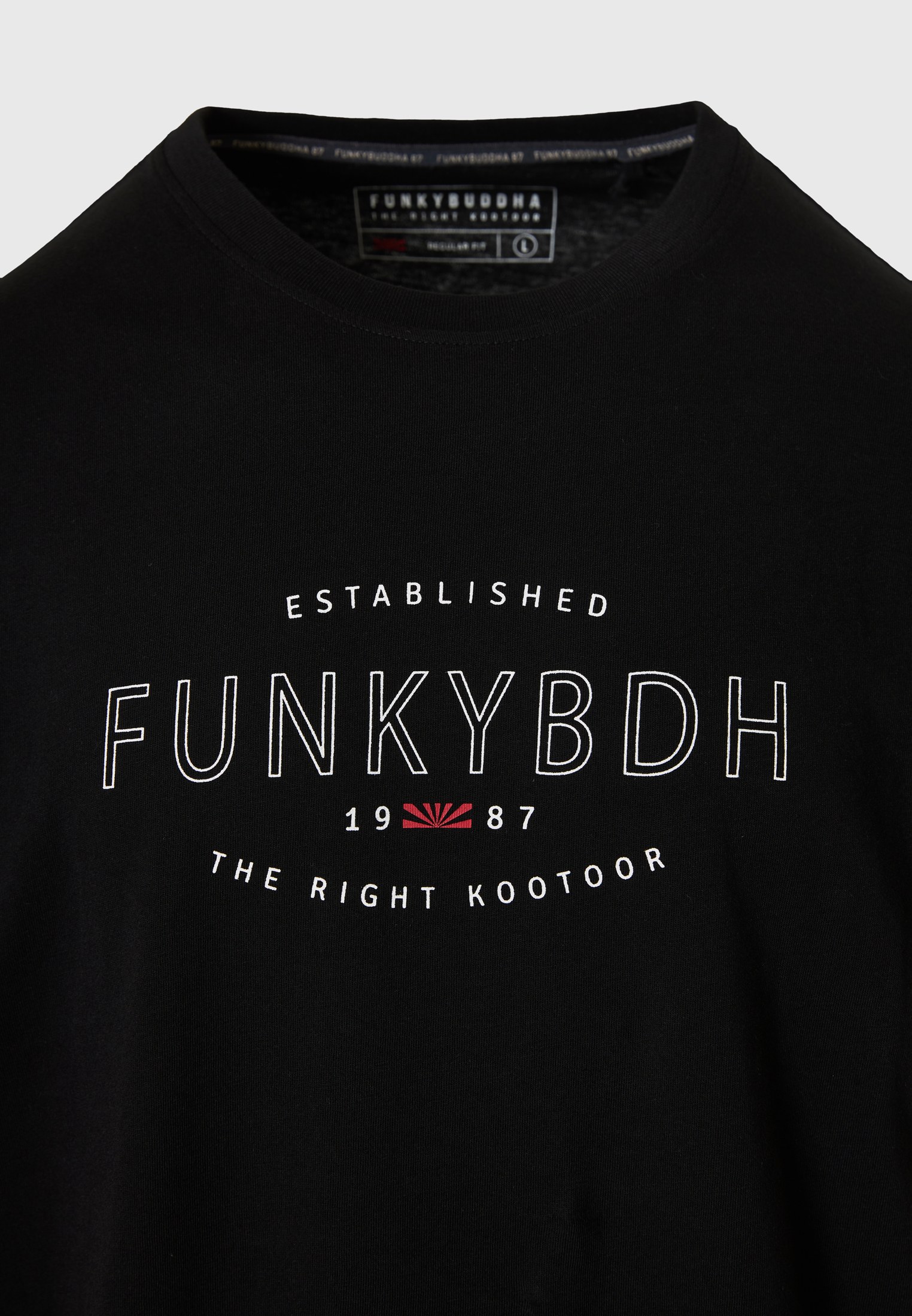 Men's Shirts Funky Buddha Black