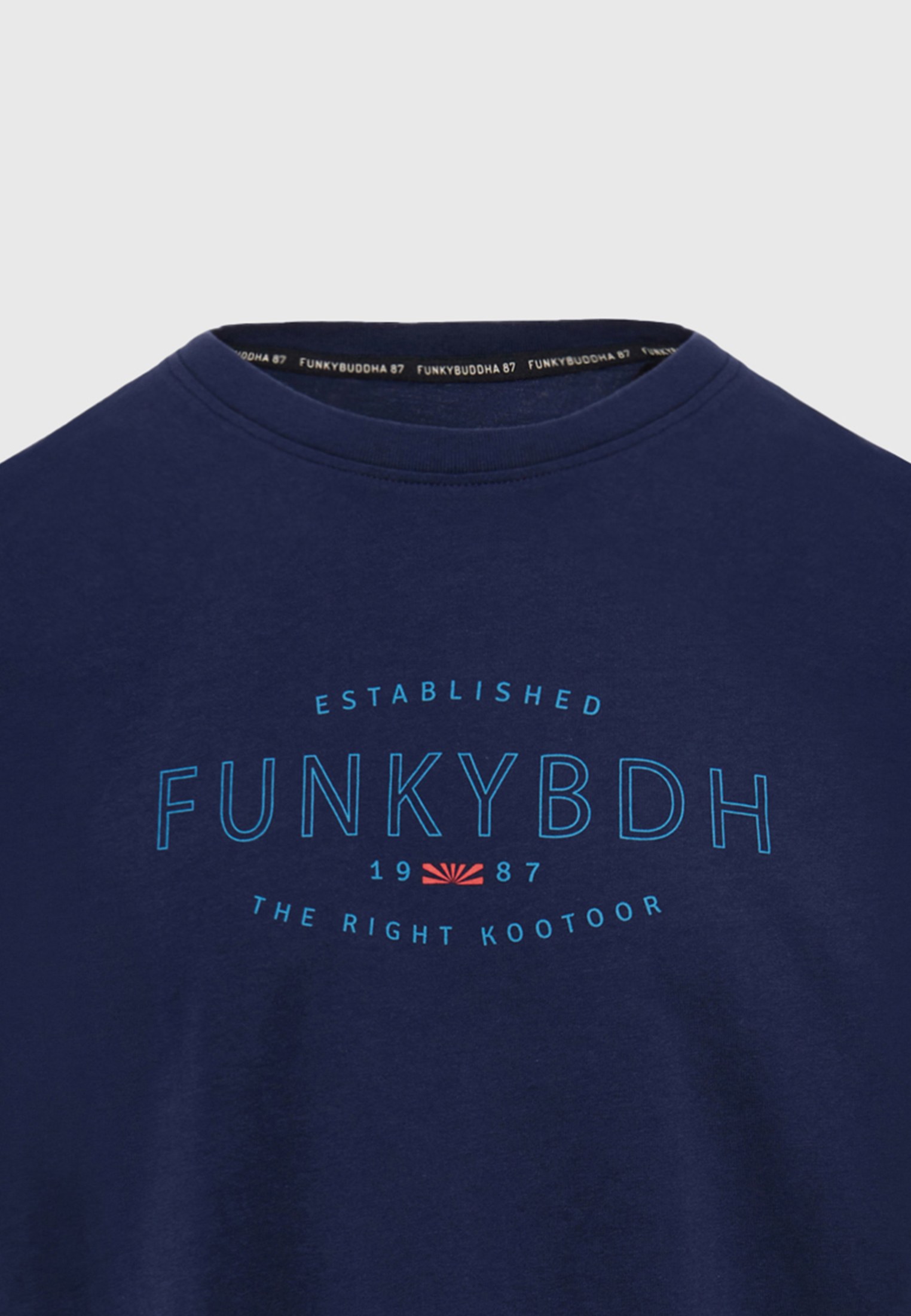Men's Shirts Funky Buddha Navy
