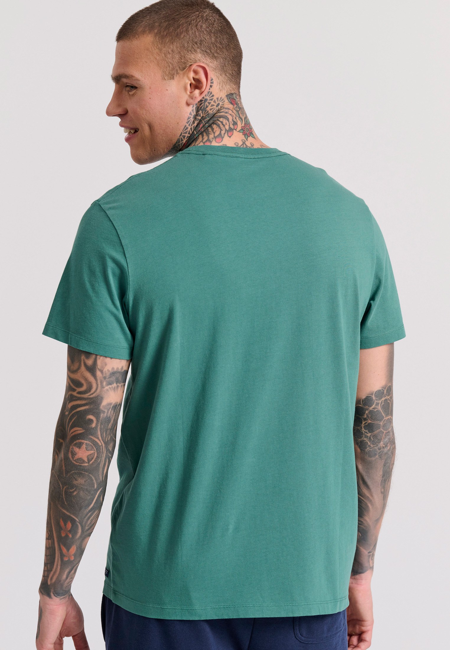 Men's Shirts Funky Buddha Green