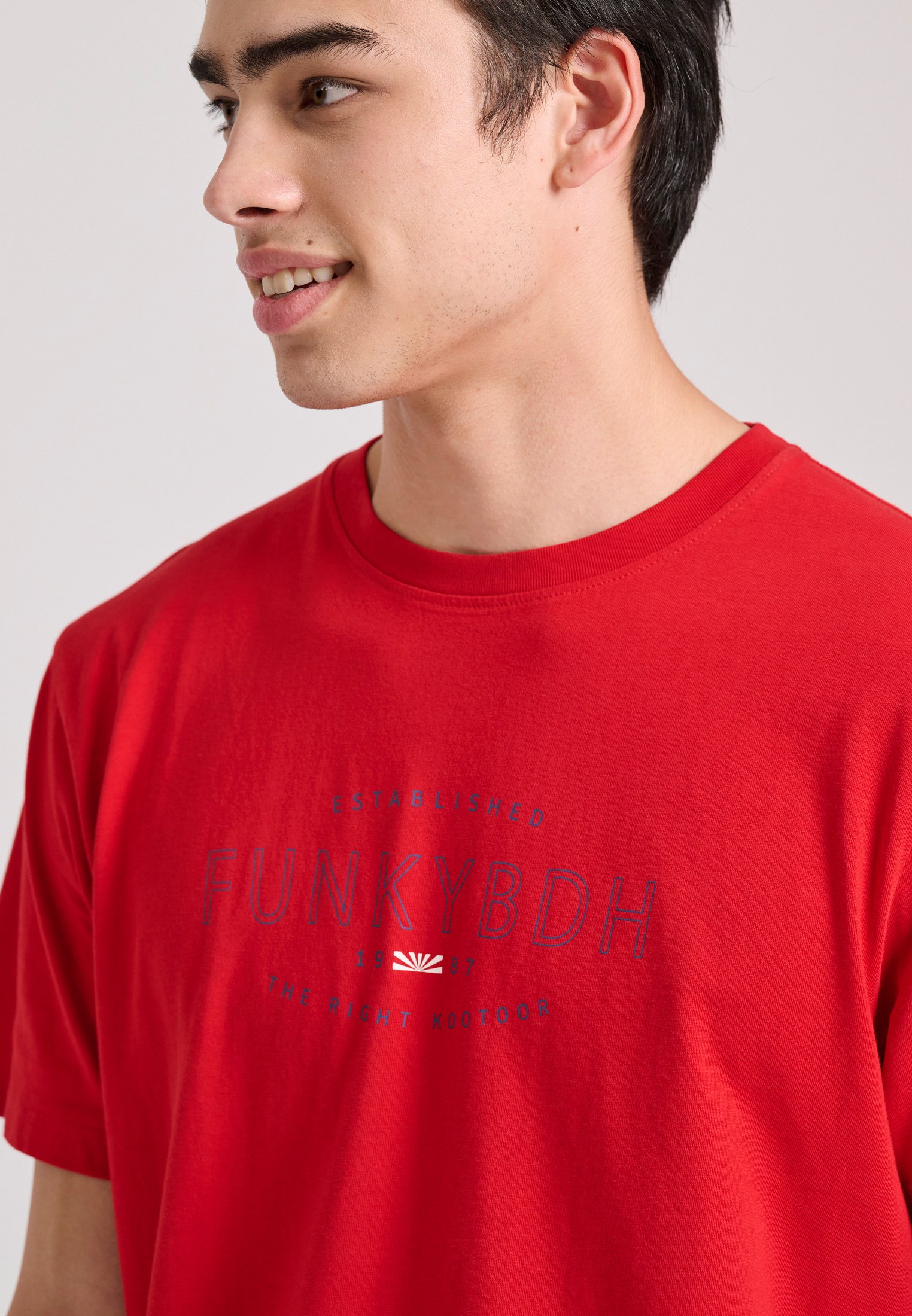 Men's Shirts Funky Buddha Red