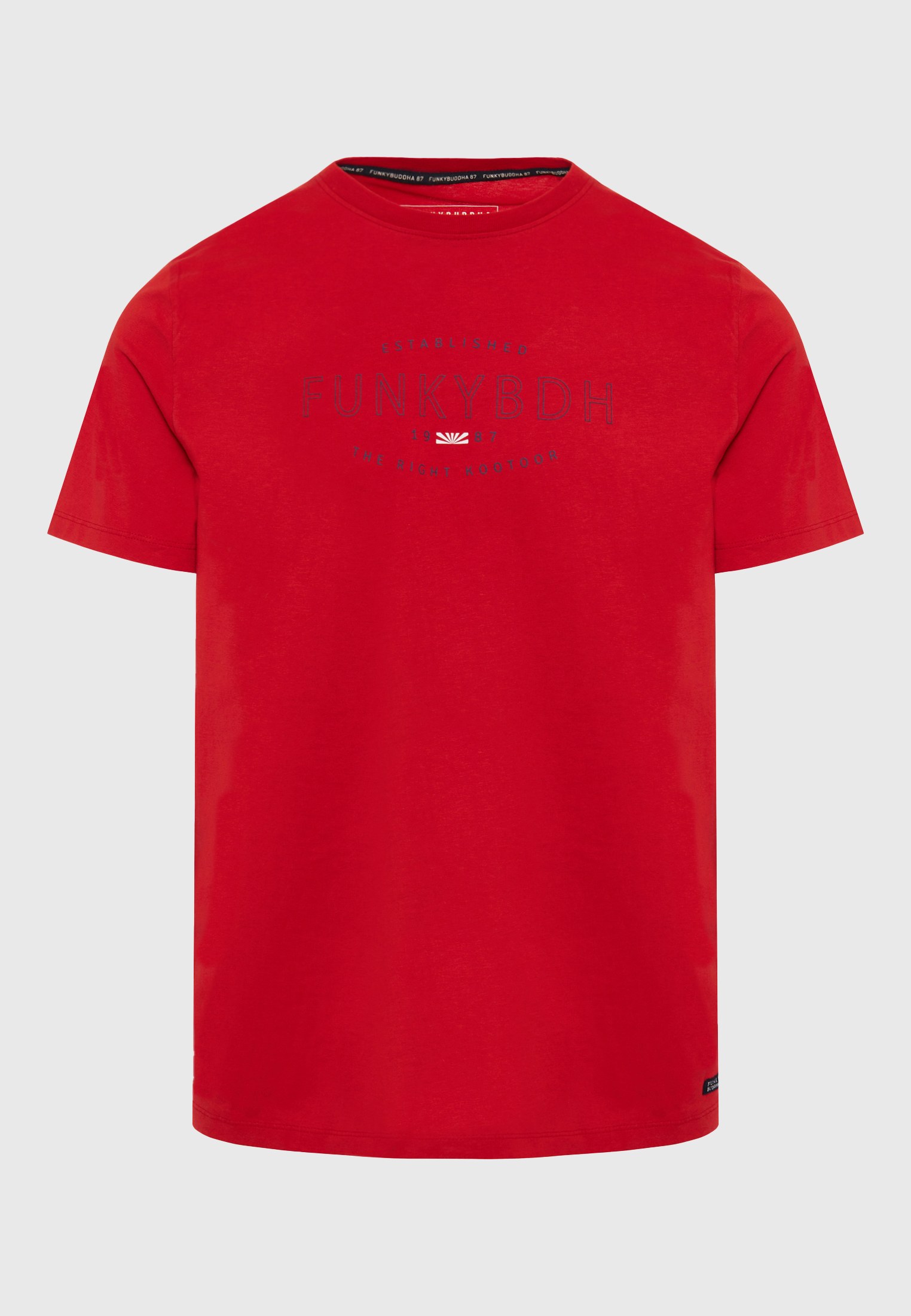 Men's Shirts Funky Buddha Red