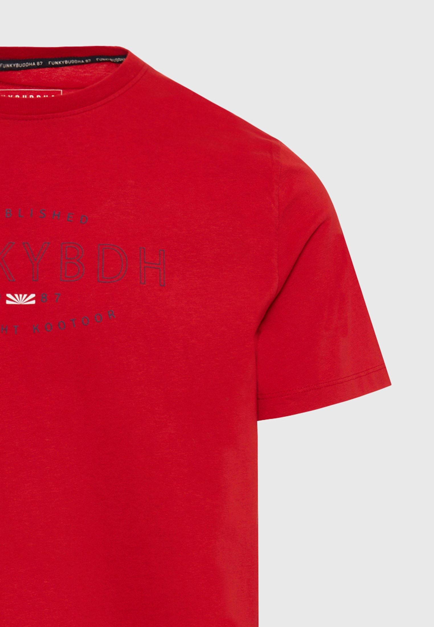 Men's Shirts Funky Buddha Red