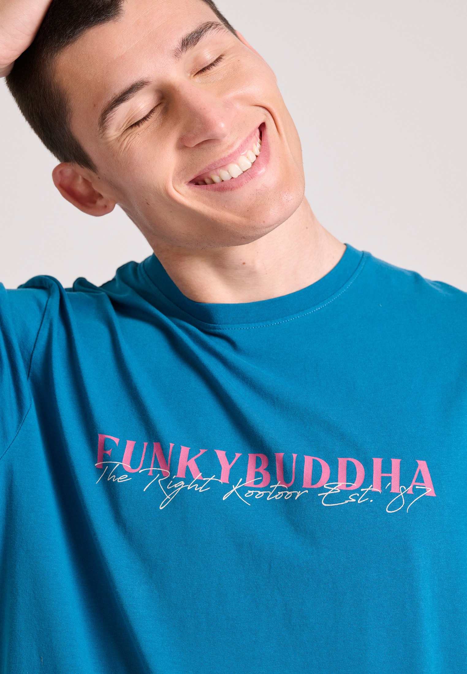 Men's Shirts Funky Buddha Blue