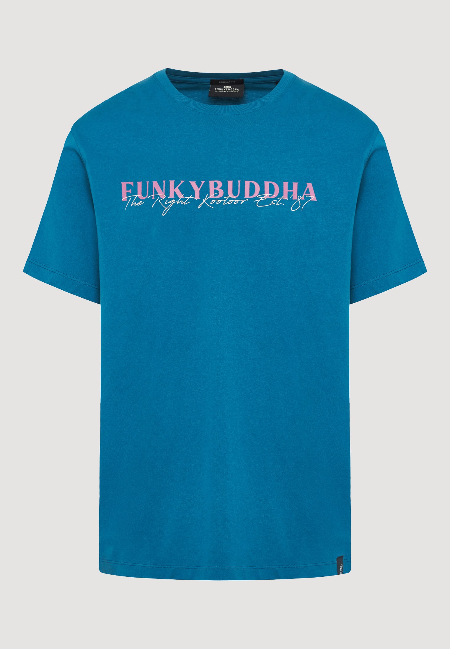 Men's Shirts Funky Buddha Blue