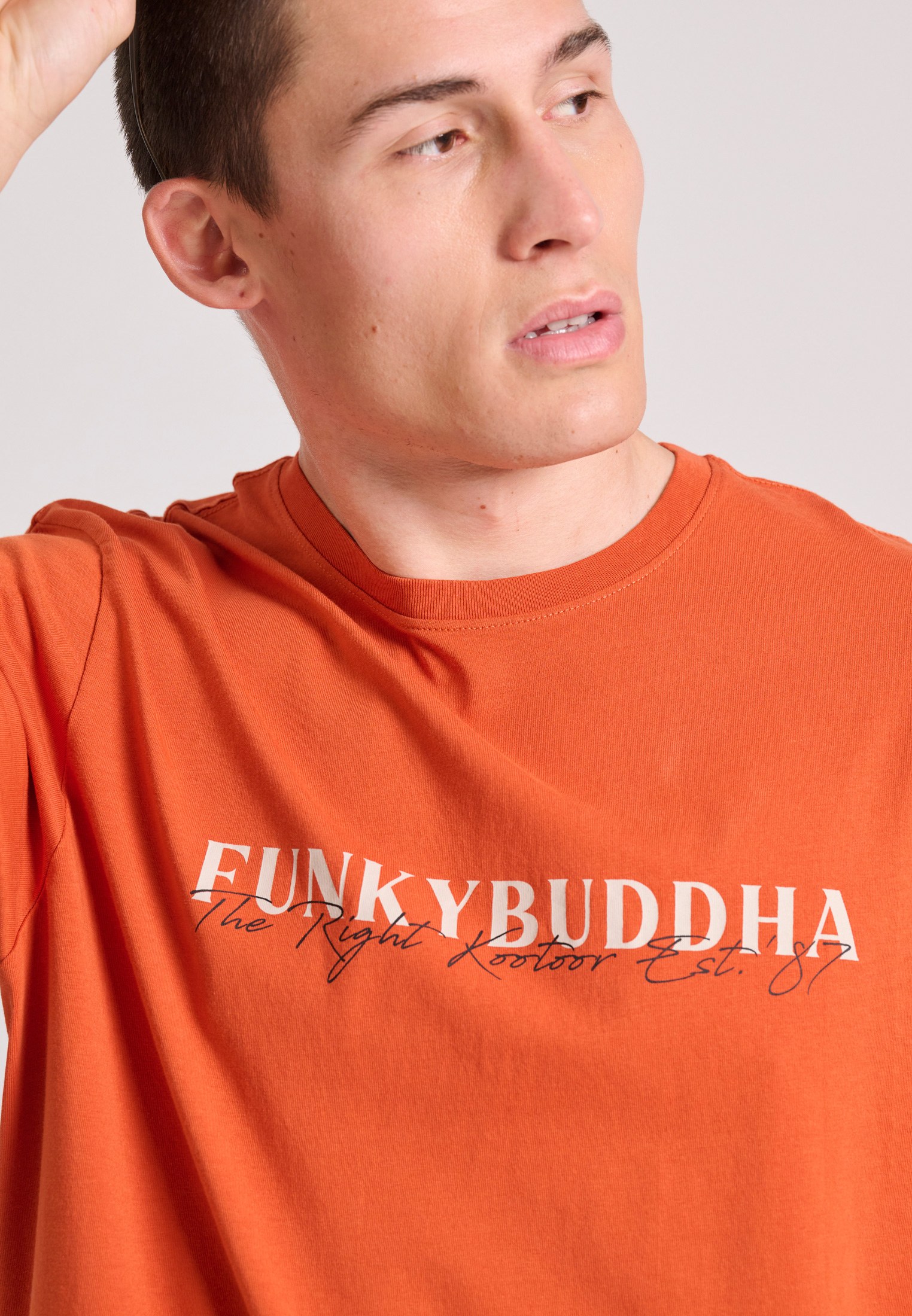 Men's Shirts Funky Buddha Red