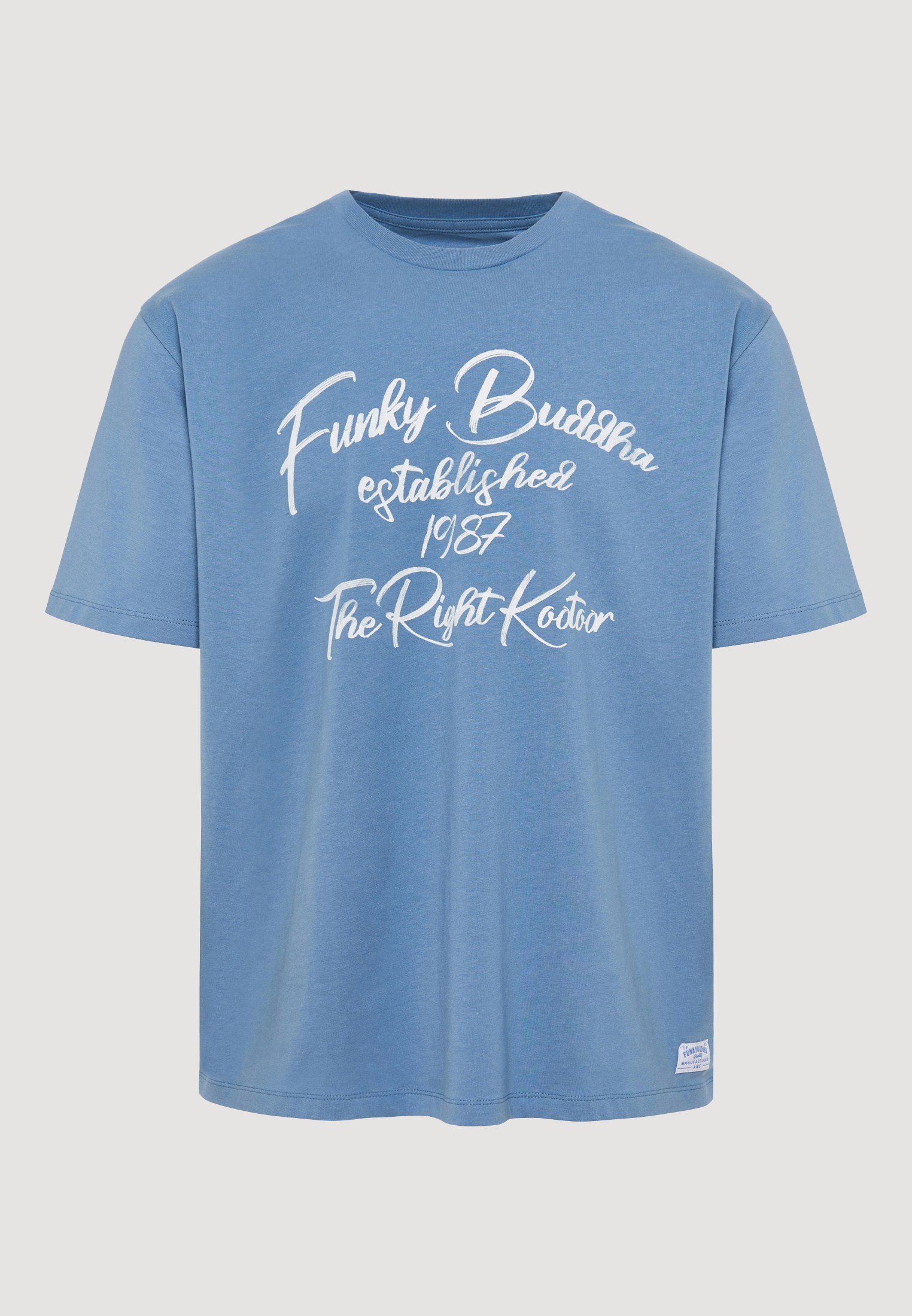 Men's Shirts Funky Buddha Blue