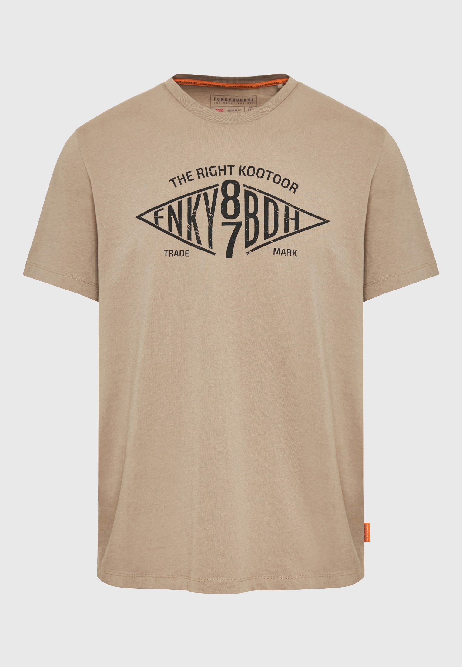 Men's Shirts Funky Buddha Brown