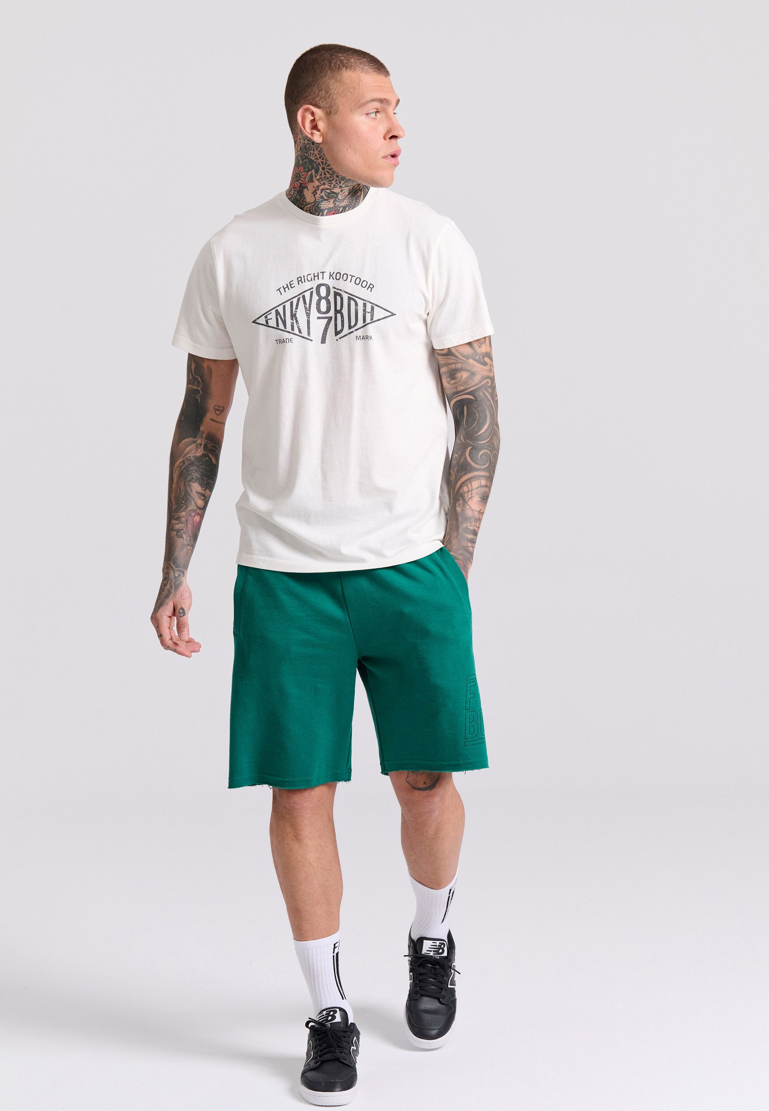 Men's Shirts Funky Buddha White