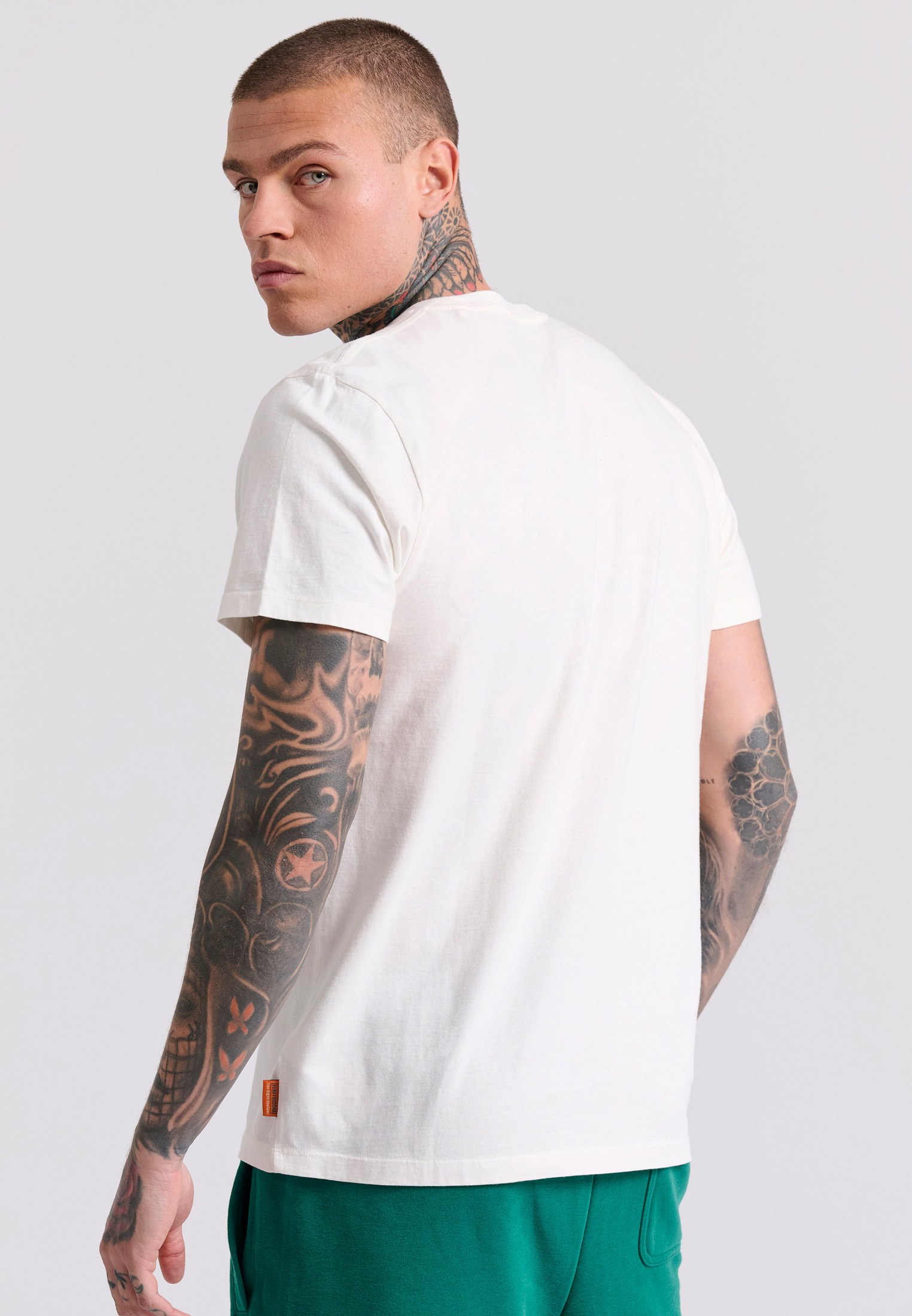 Men's Shirts Funky Buddha White