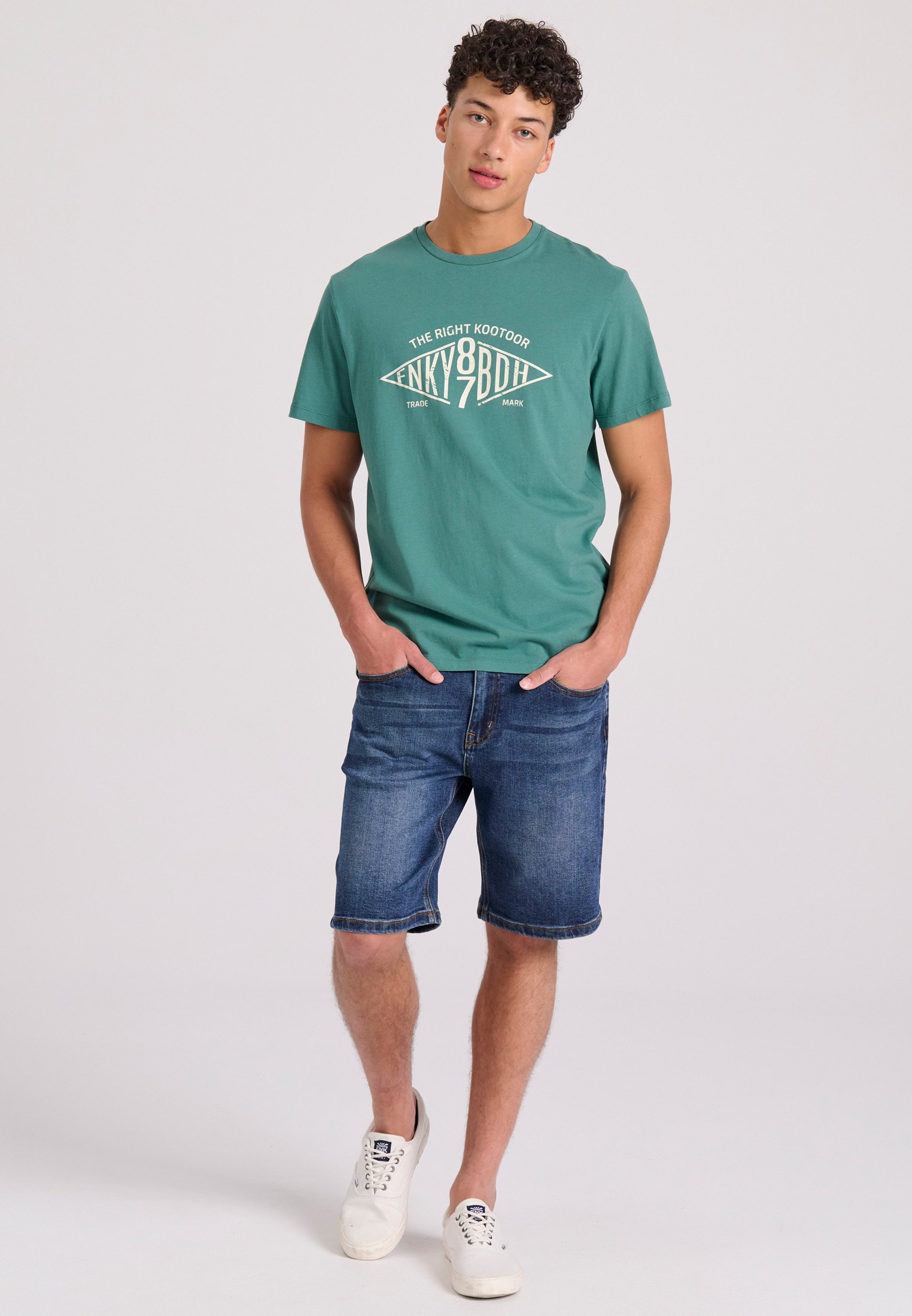 Men's Shirts Funky Buddha Green