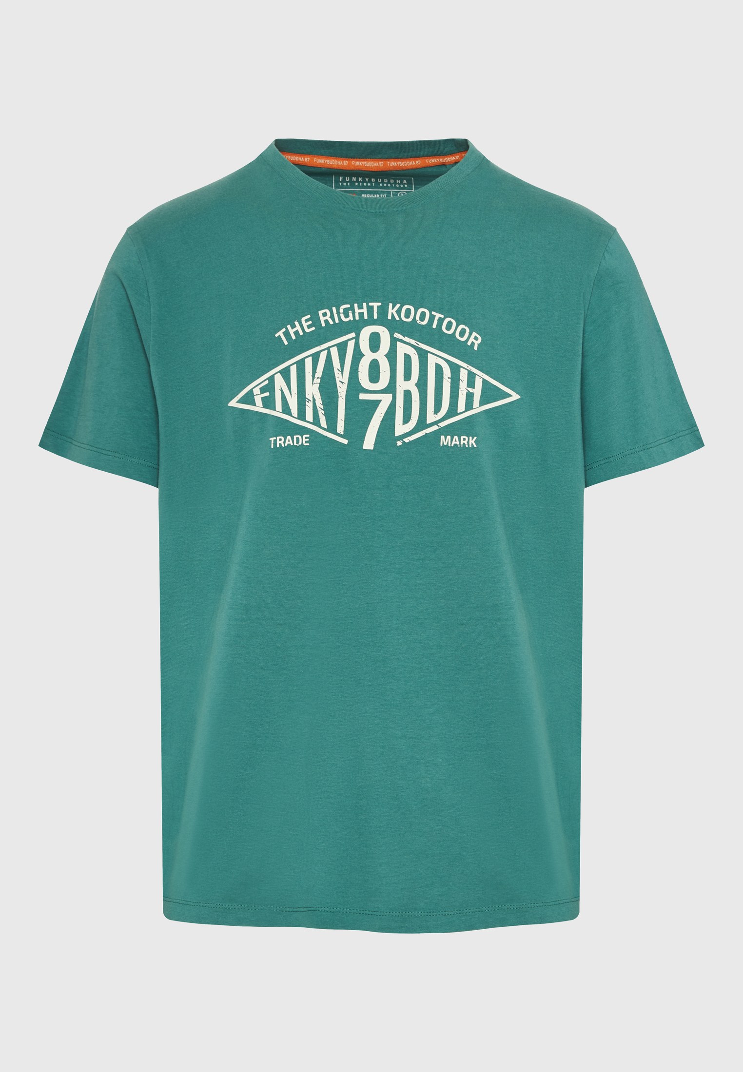 Men's Shirts Funky Buddha Green