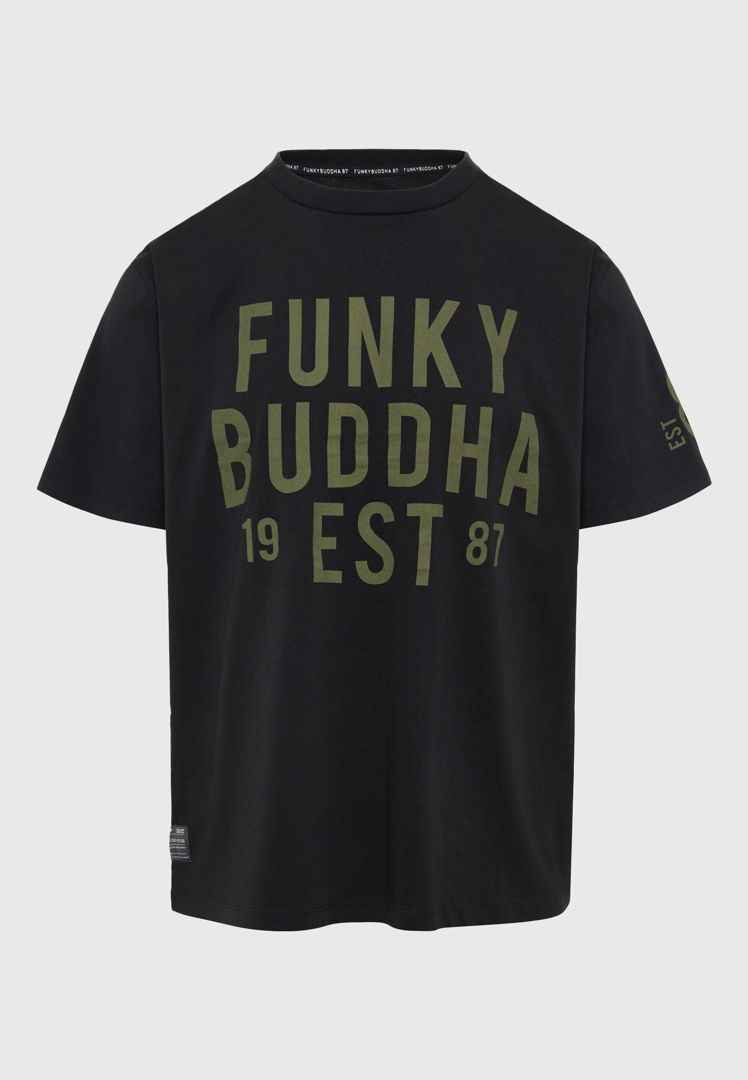 Men's Shirts Funky Buddha Gray