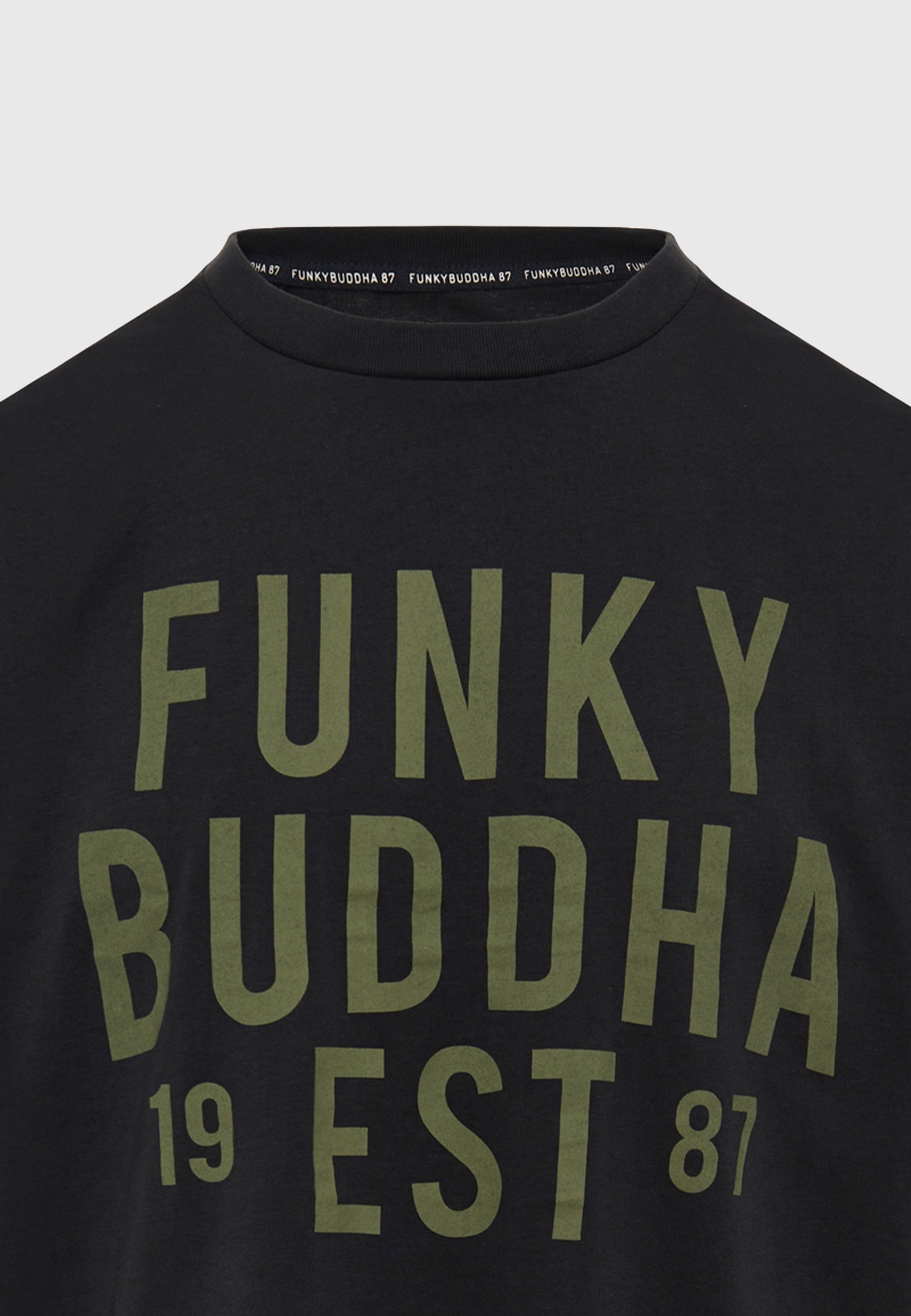 Men's Shirts Funky Buddha Gray