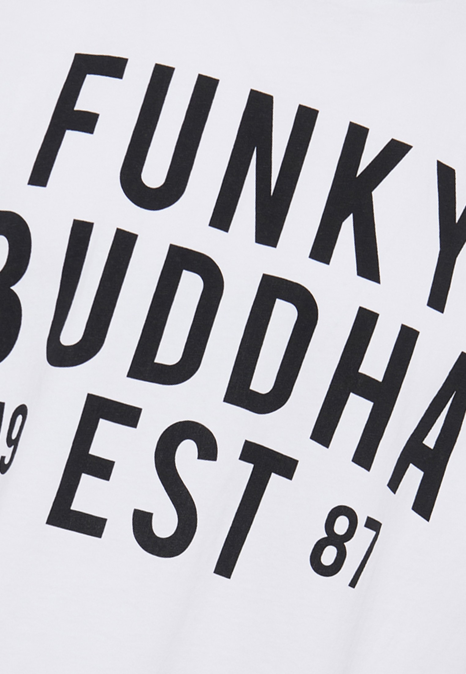 Men's Shirts Funky Buddha White