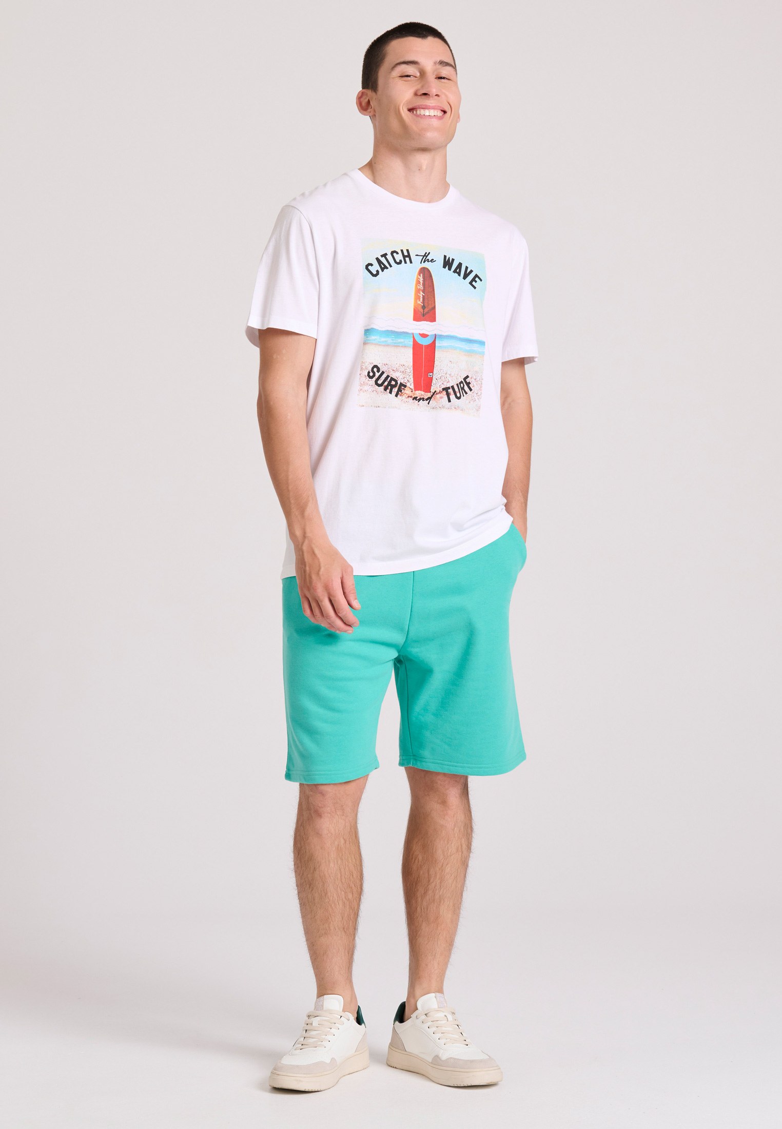 Men's Shirts Funky Buddha White