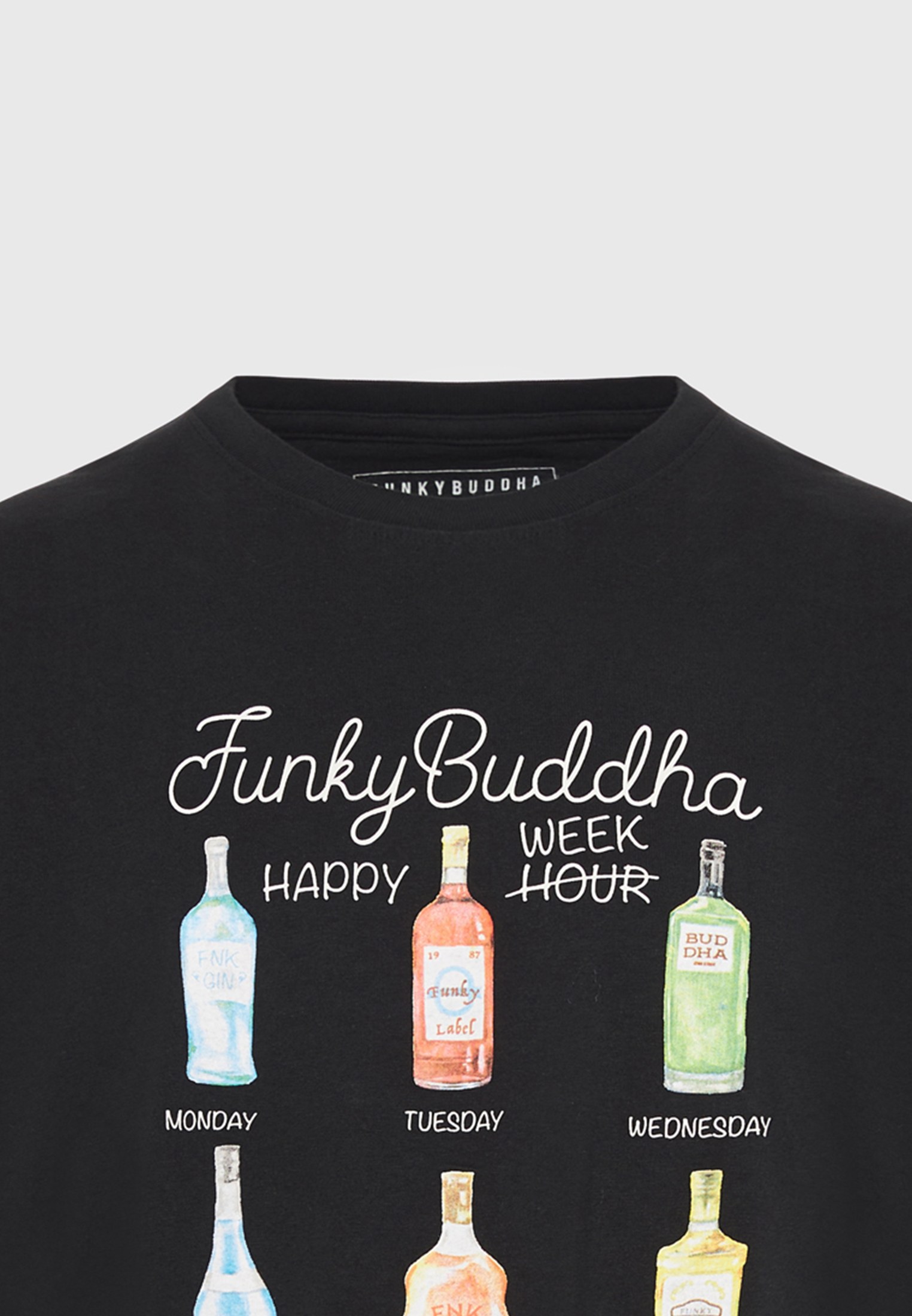 Men's Shirts Funky Buddha Black