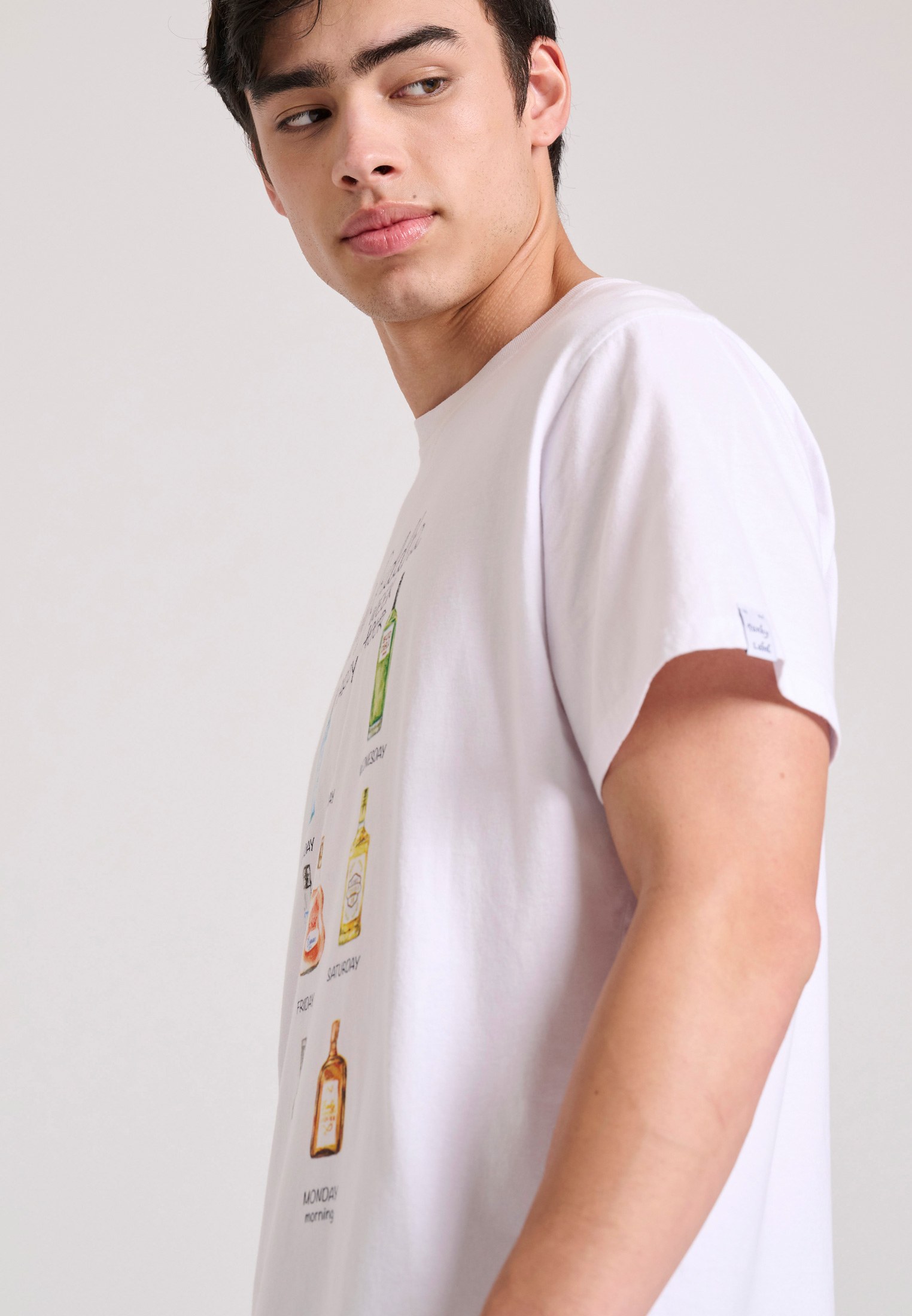 Men's Shirts Funky Buddha White