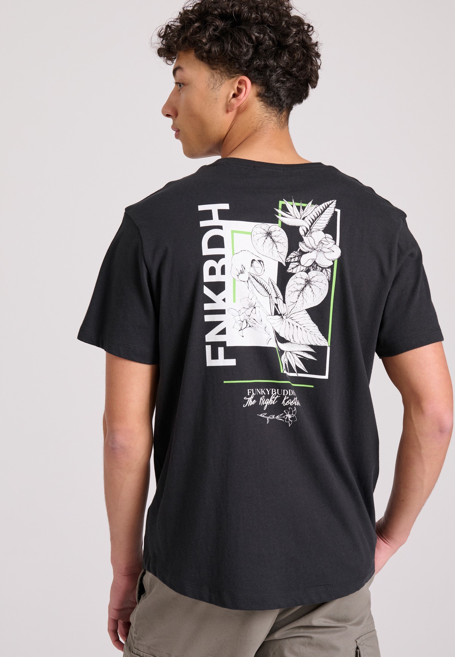 Men's Shirts Funky Buddha Black