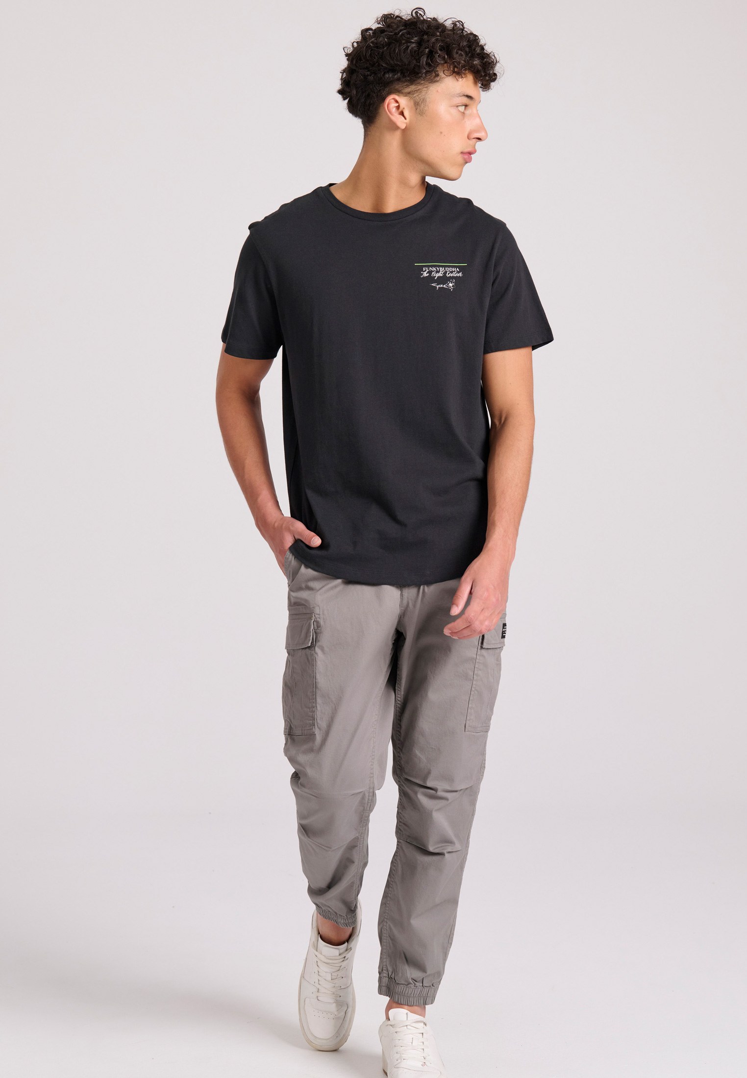 Men's Shirts Funky Buddha Black