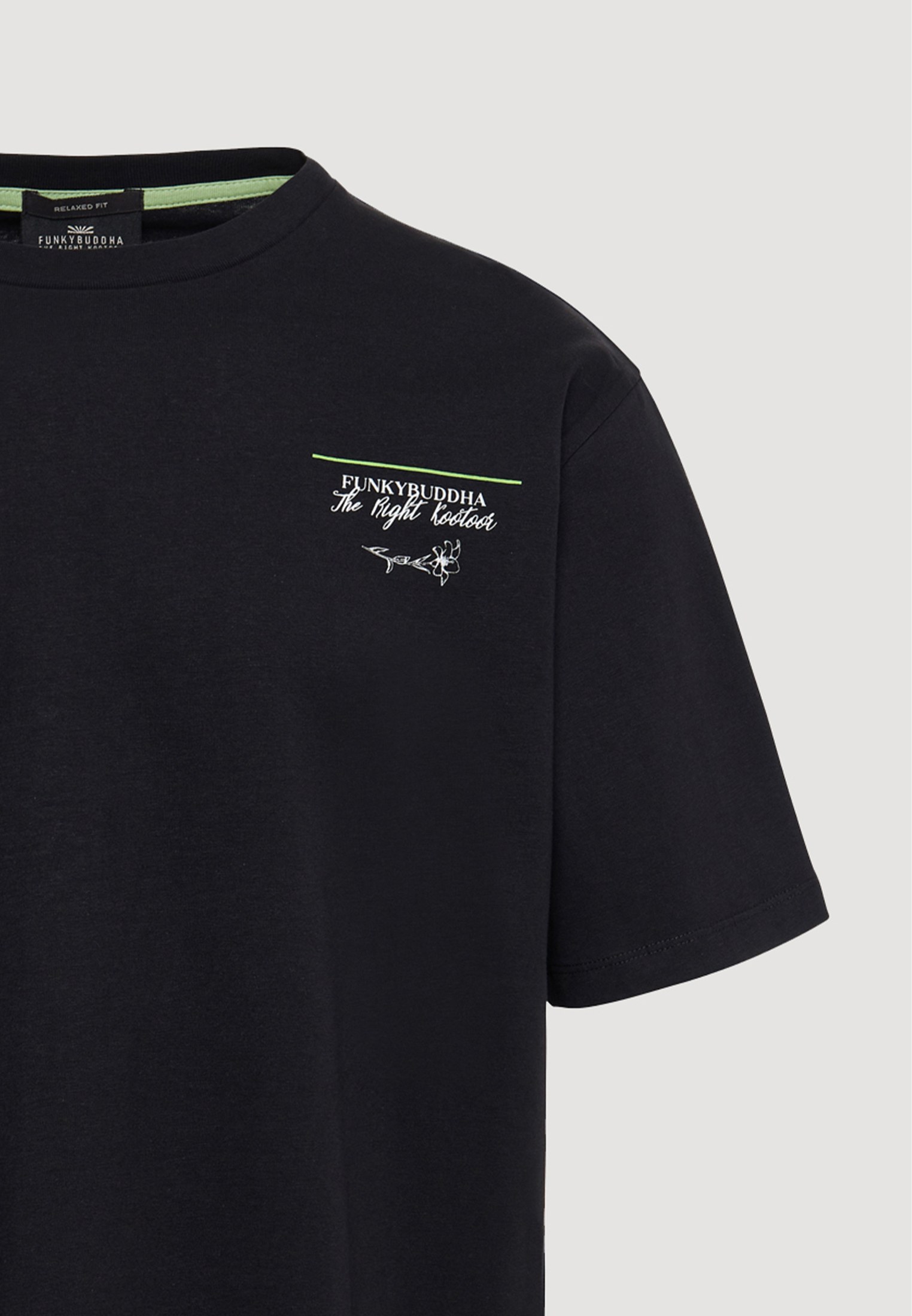 Men's Shirts Funky Buddha Black