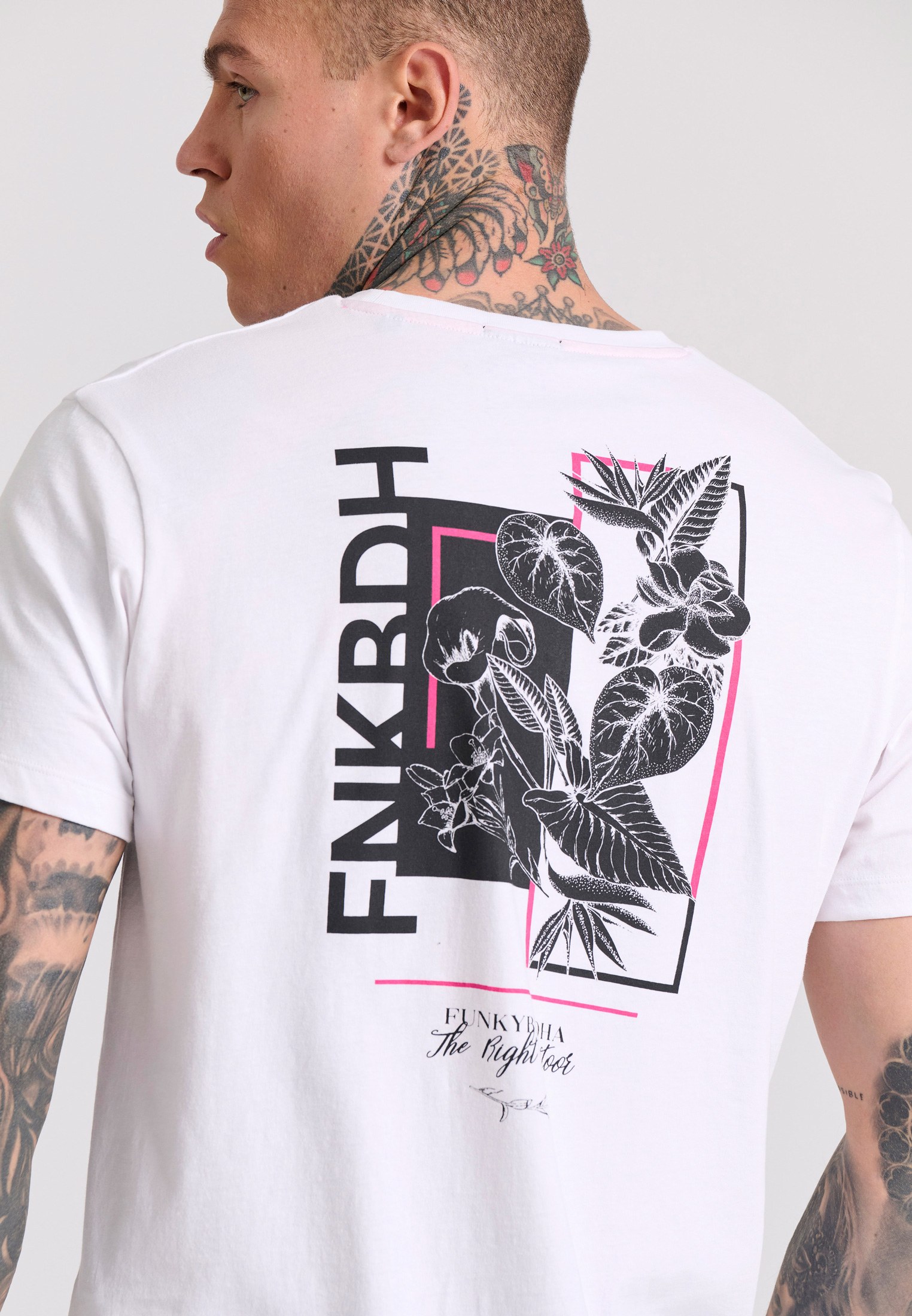 Men's Shirts Funky Buddha White