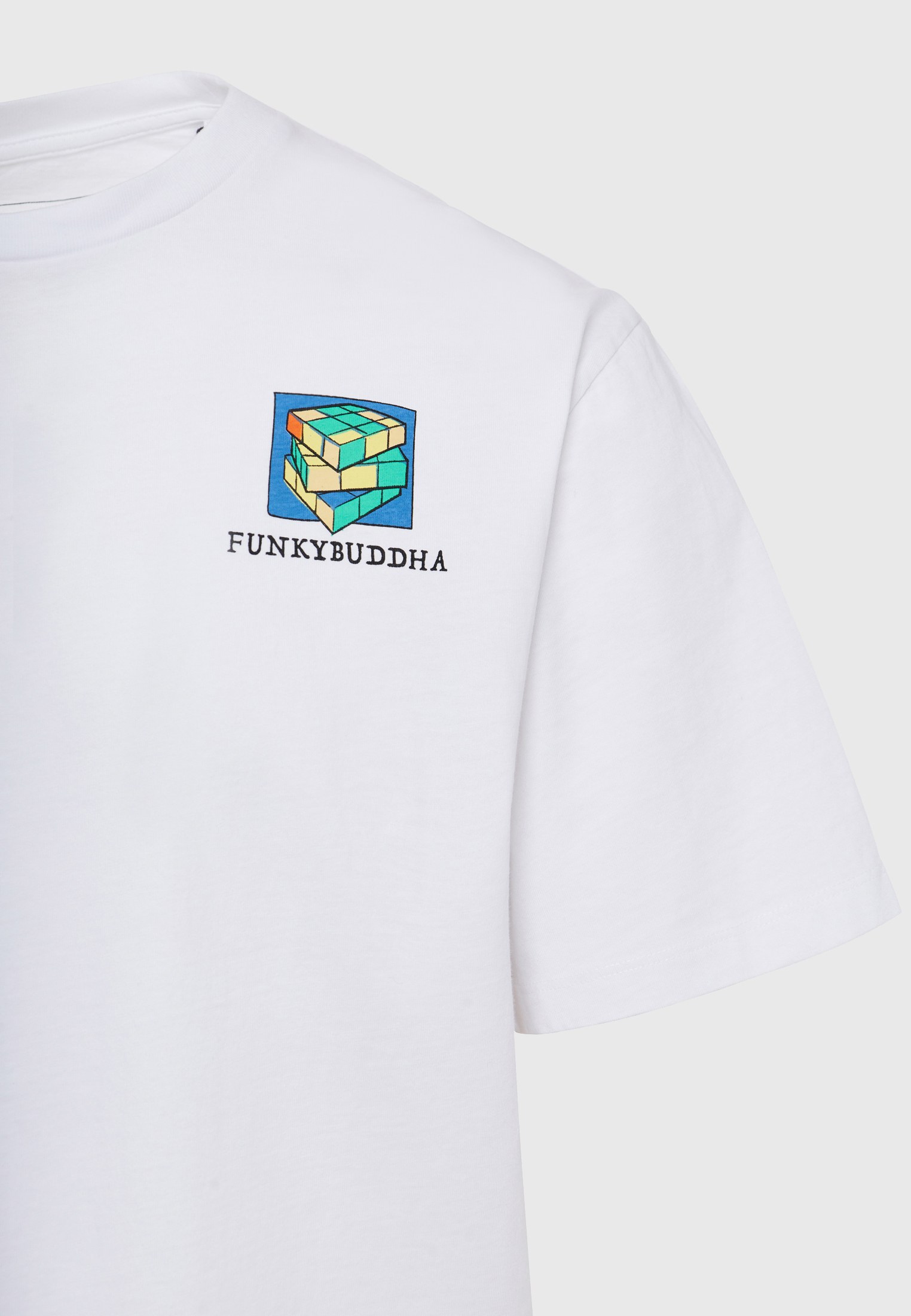 Men's Shirts Funky Buddha White