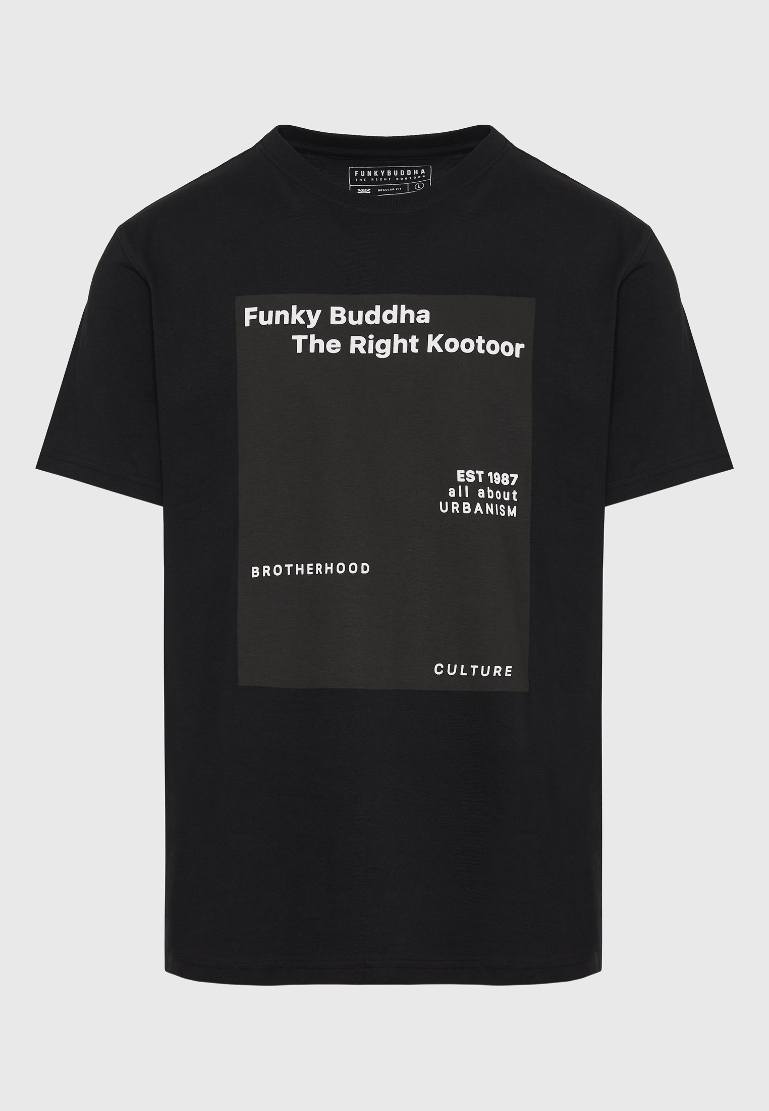 Men's Shirts Funky Buddha Black