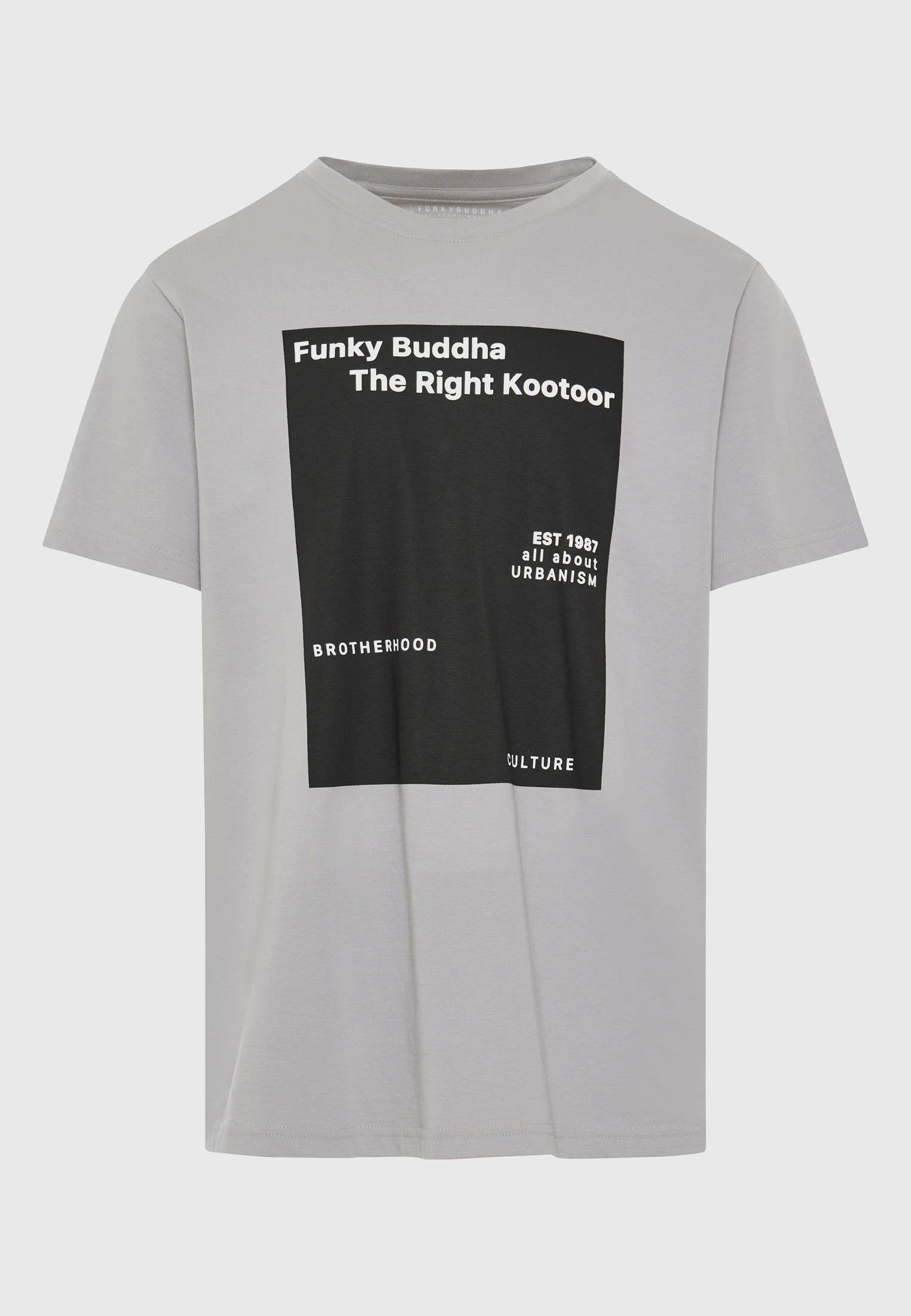 Men's Shirts Funky Buddha Gray