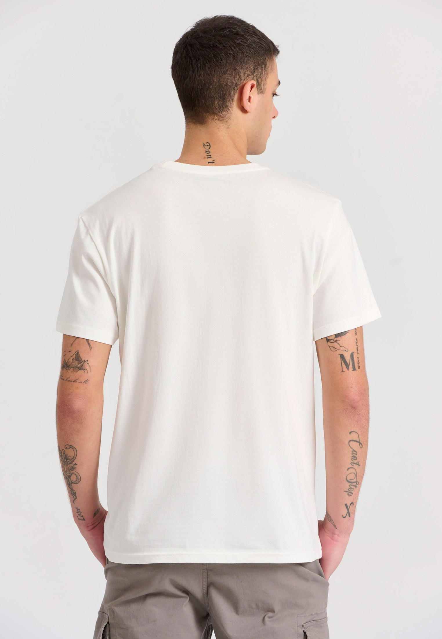 Men's Shirts Funky Buddha White