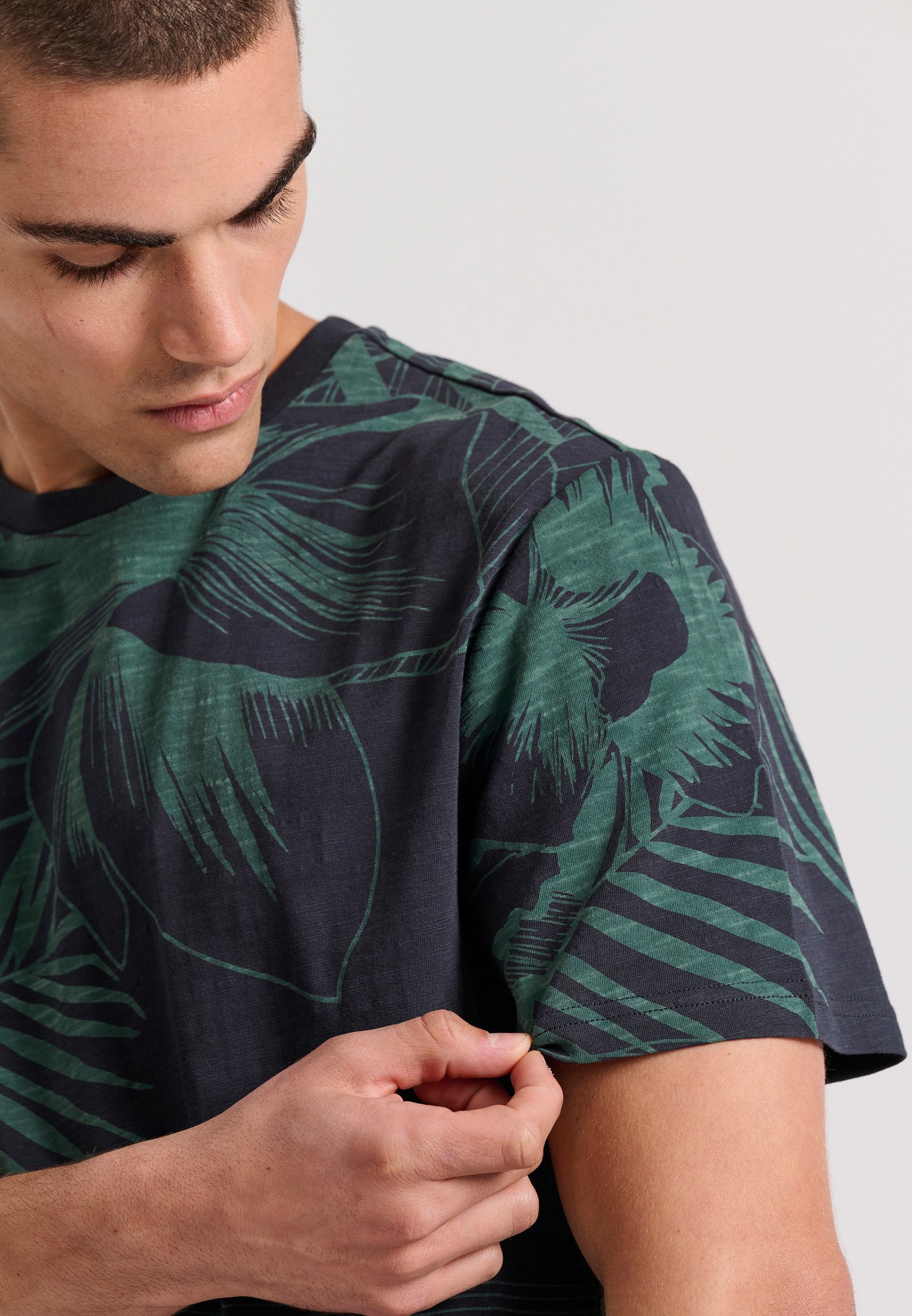 Men's Shirts Funky Buddha Gray