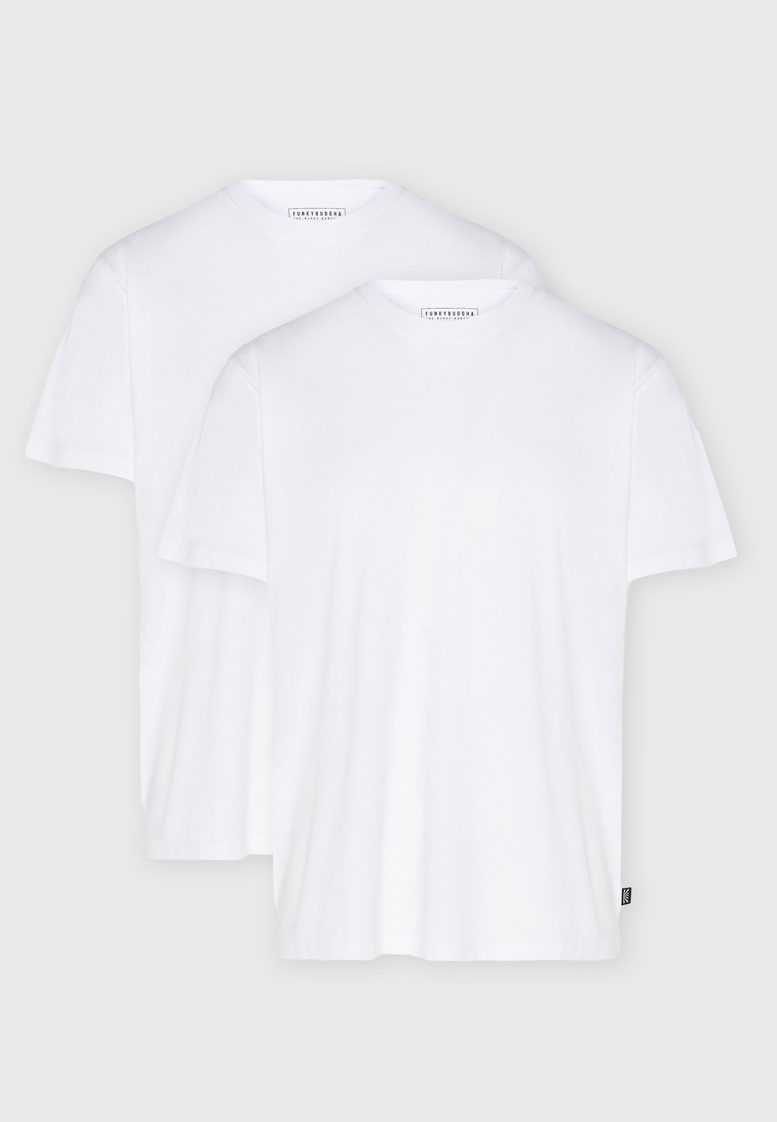 Men's T-Shirts Funky Buddha White