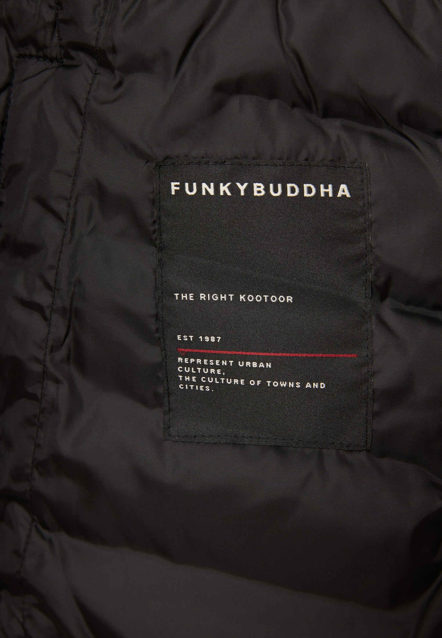 Funky Buddha Ανδρικό Αμάνικο Καπιτονέ Μπουφάν Ρούχα Αμάνικα